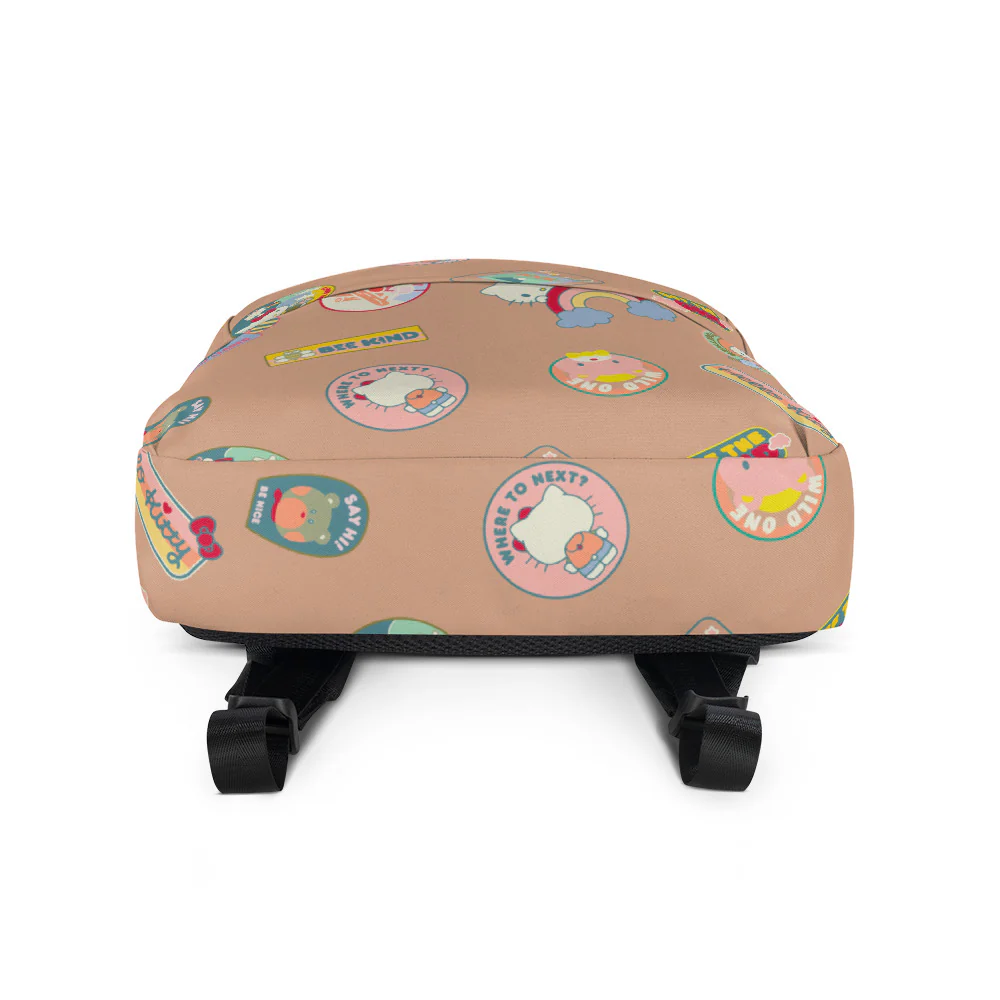 Hello Kitty Adventure Camp All-Over Print Backpack - Image 5