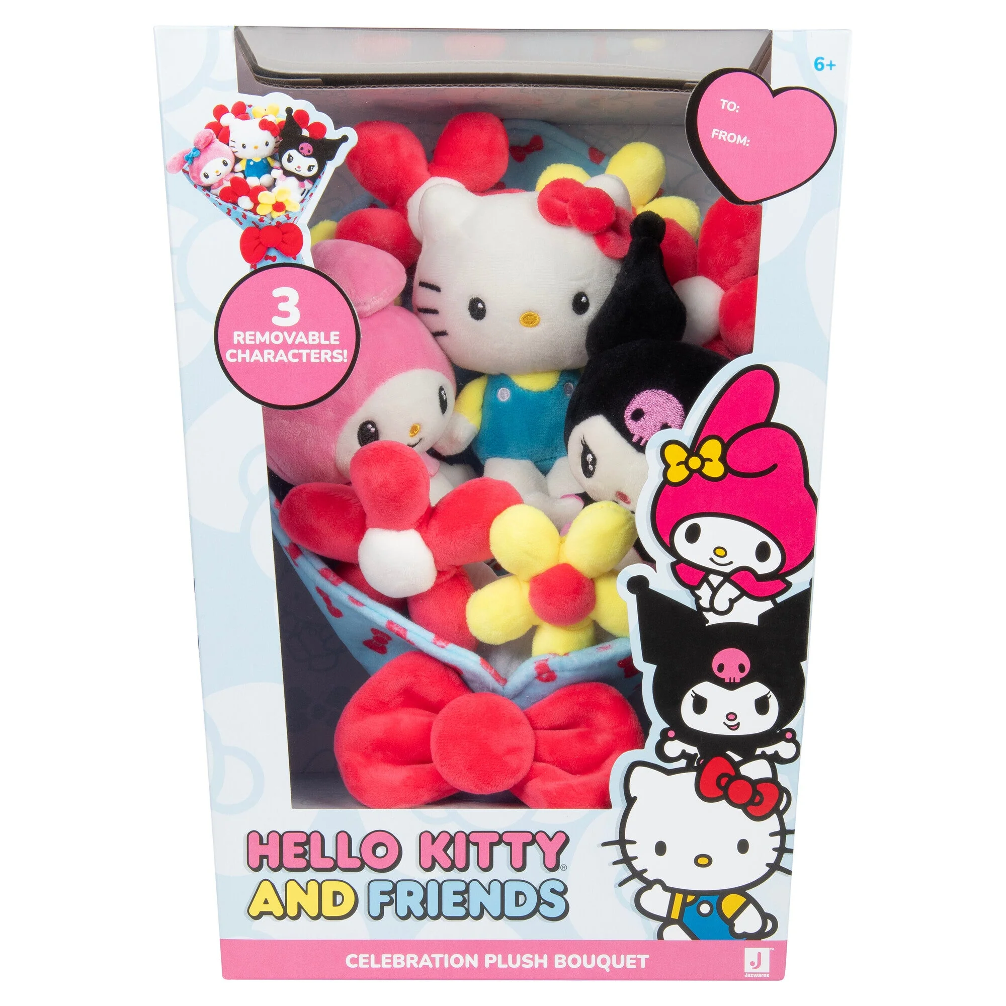 Hello Kitty and Friends 12" Plush Celebration Bouquet - Image 2