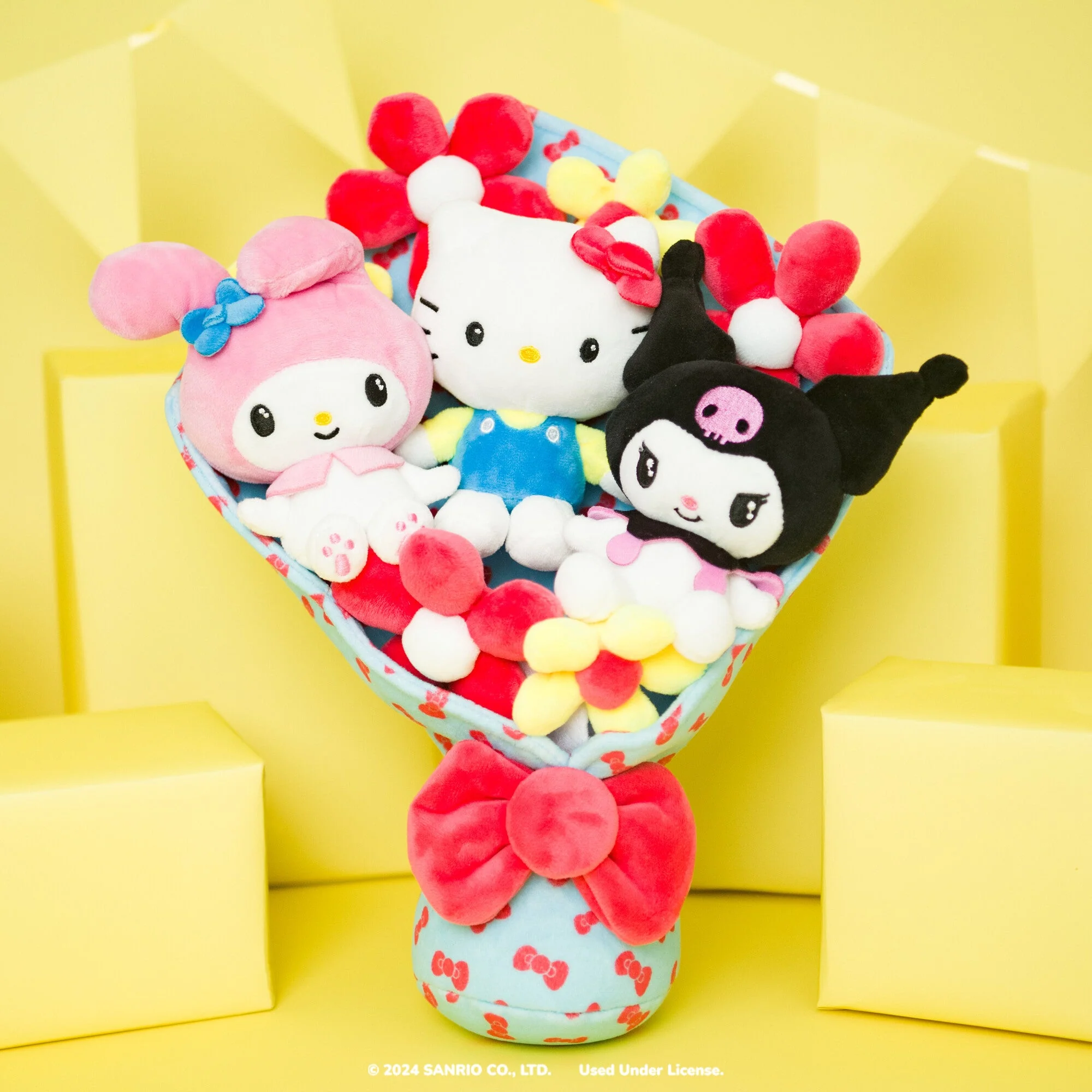 Hello Kitty and Friends 12" Plush Celebration Bouquet - Image 4