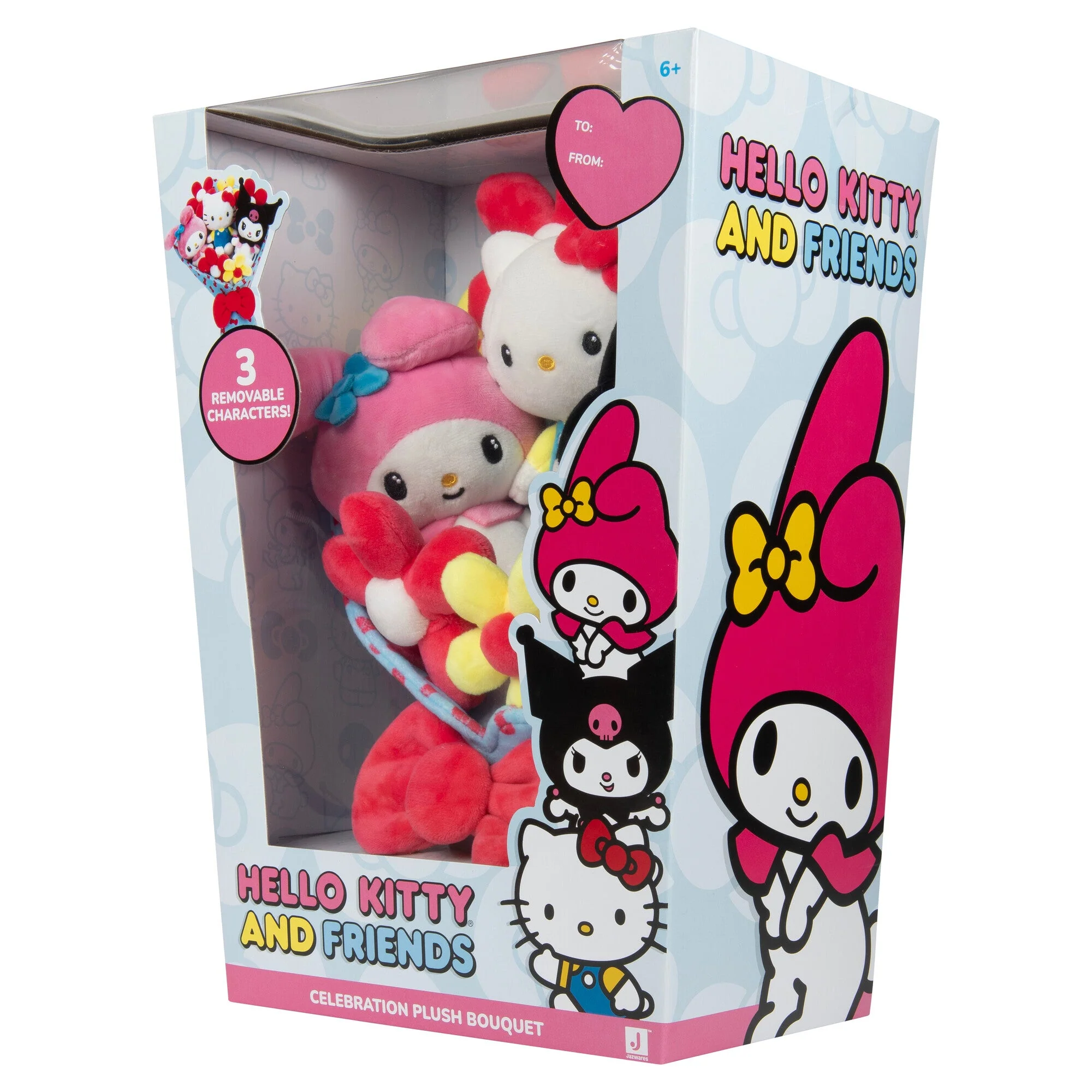 Hello Kitty and Friends 12" Plush Celebration Bouquet - Image 9