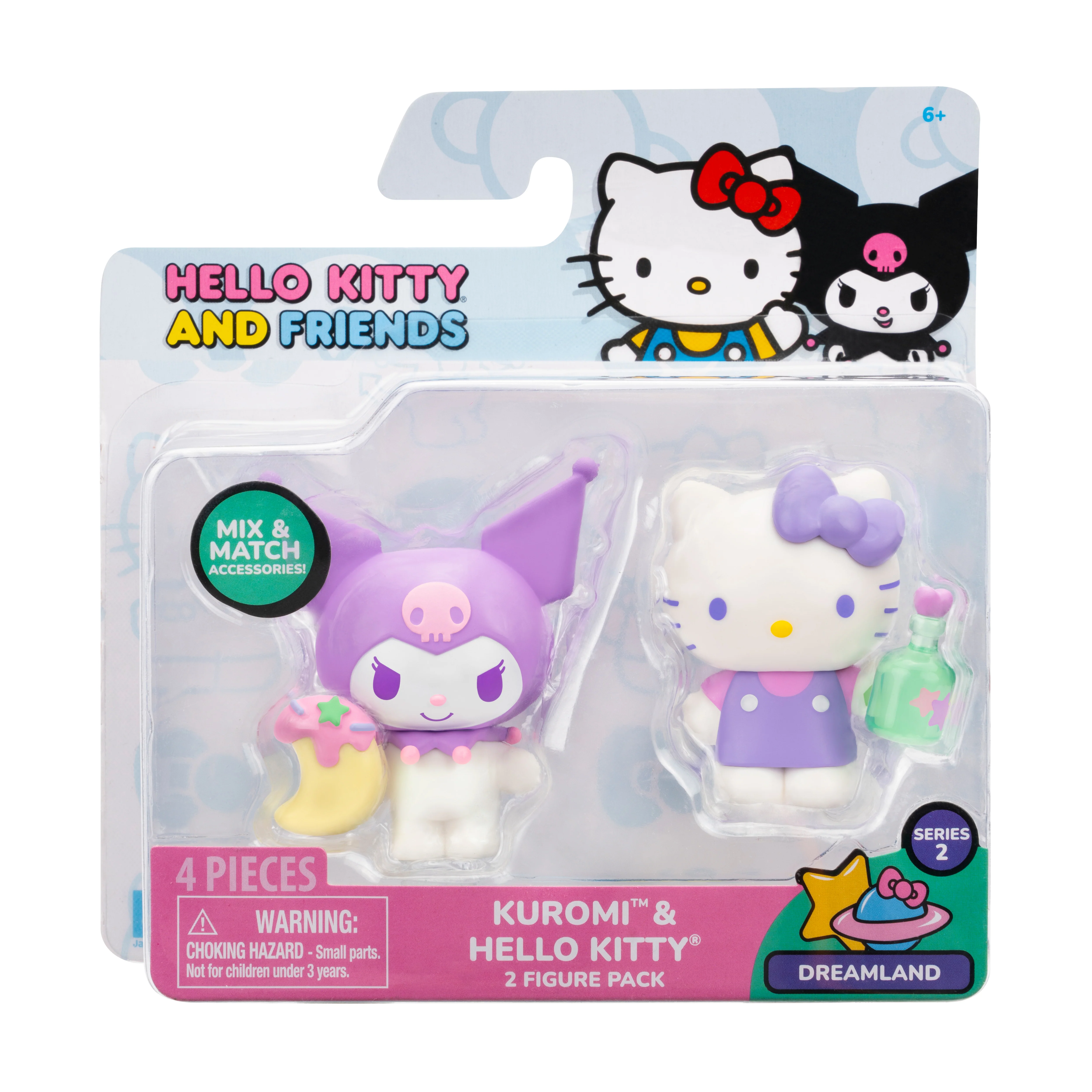 Hello Kitty and Friends 2-pc Figure Pack (Series 2: Dreamland) - Image 10