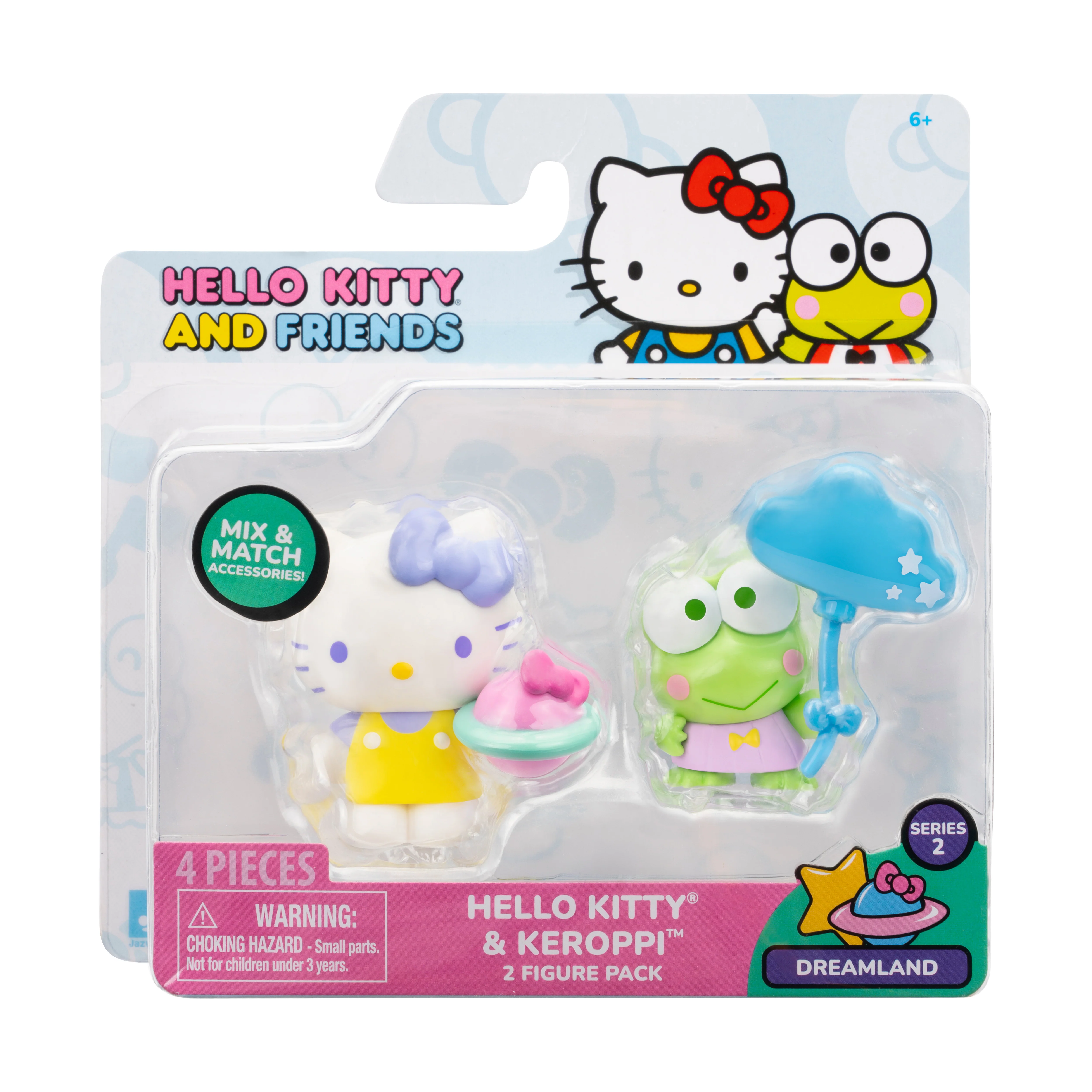 Hello Kitty and Friends 2-pc Figure Pack (Series 2: Dreamland) - Image 6