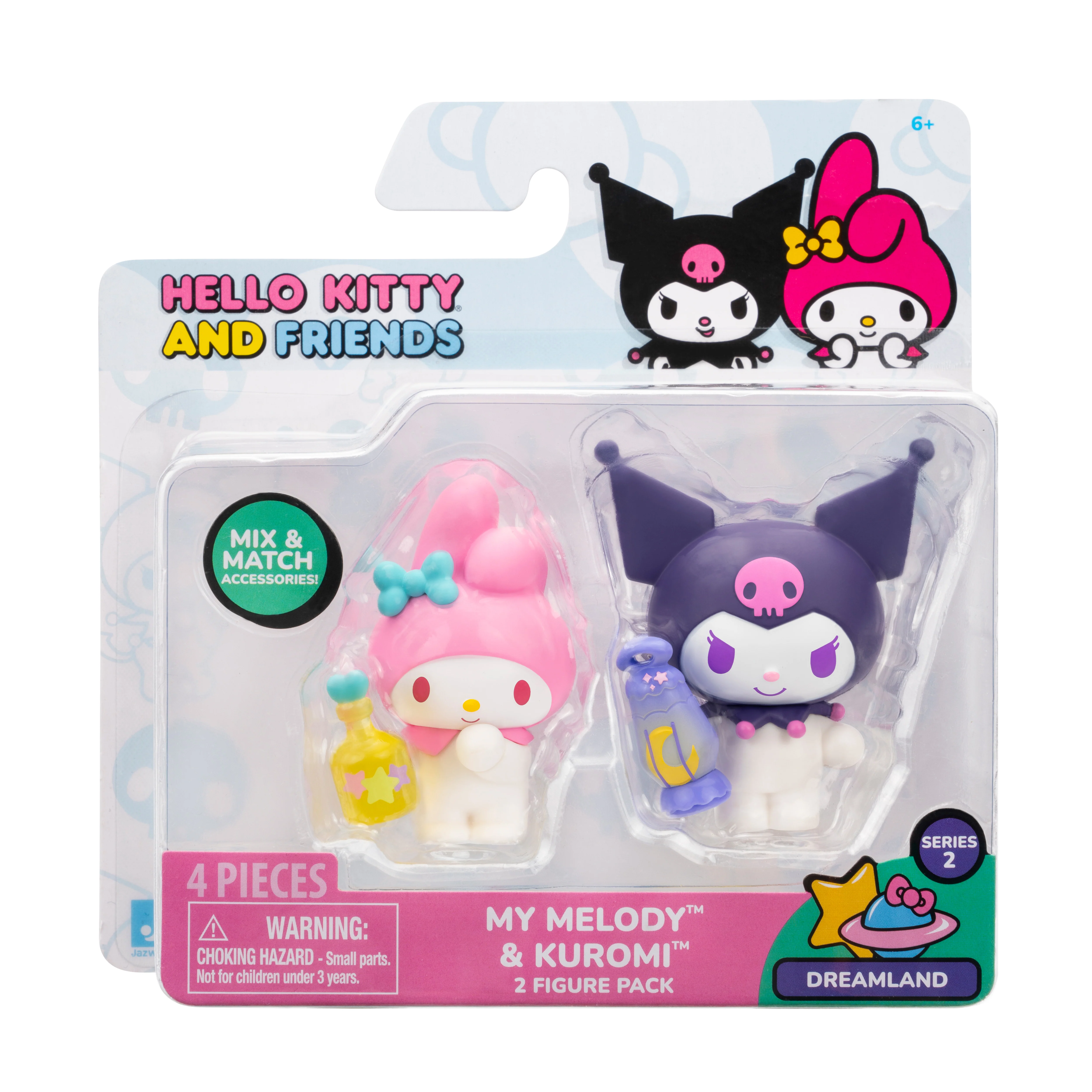 Hello Kitty and Friends 2-pc Figure Pack (Series 2: Dreamland) - Image 7