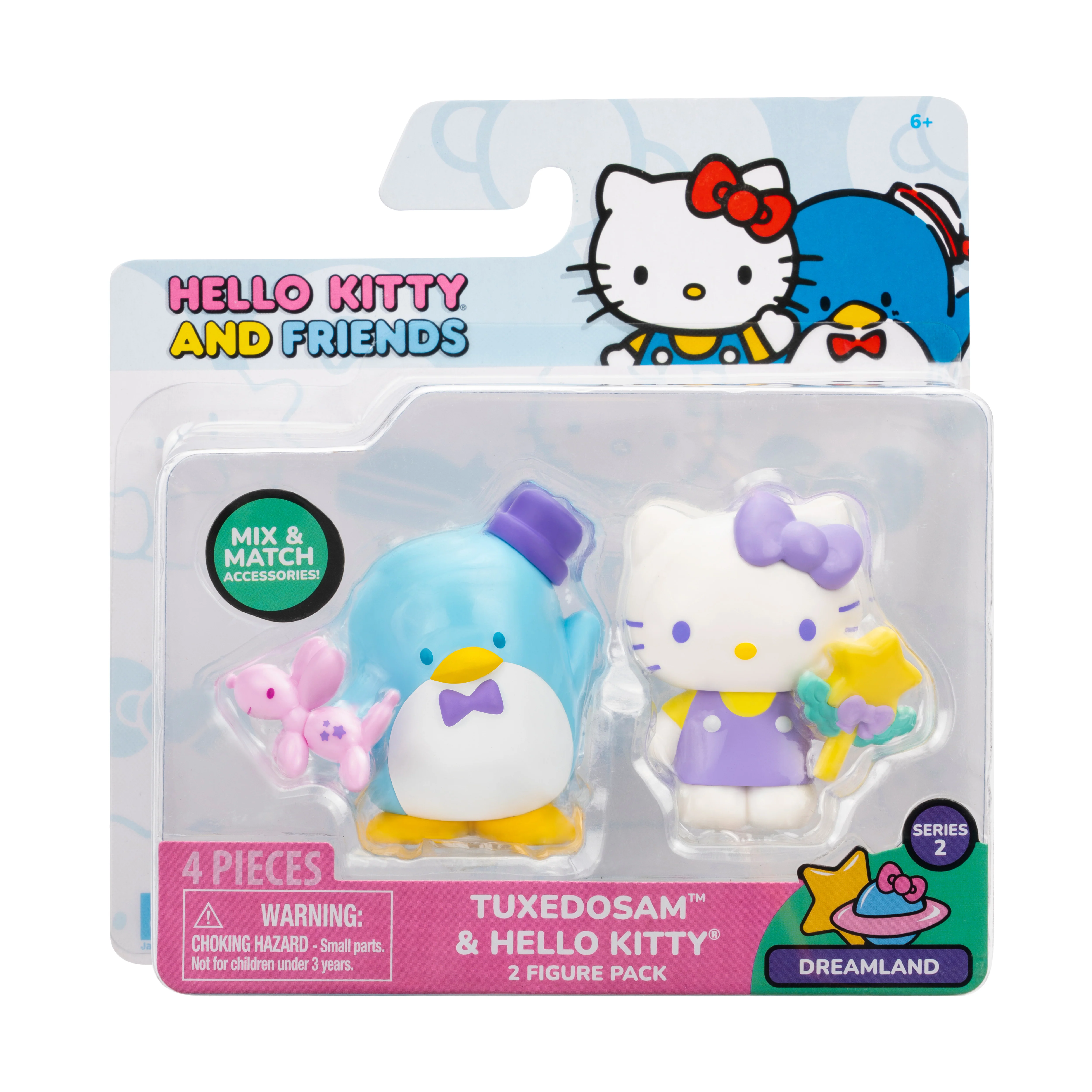 Hello Kitty and Friends 2-pc Figure Pack (Series 2: Dreamland) - Image 8