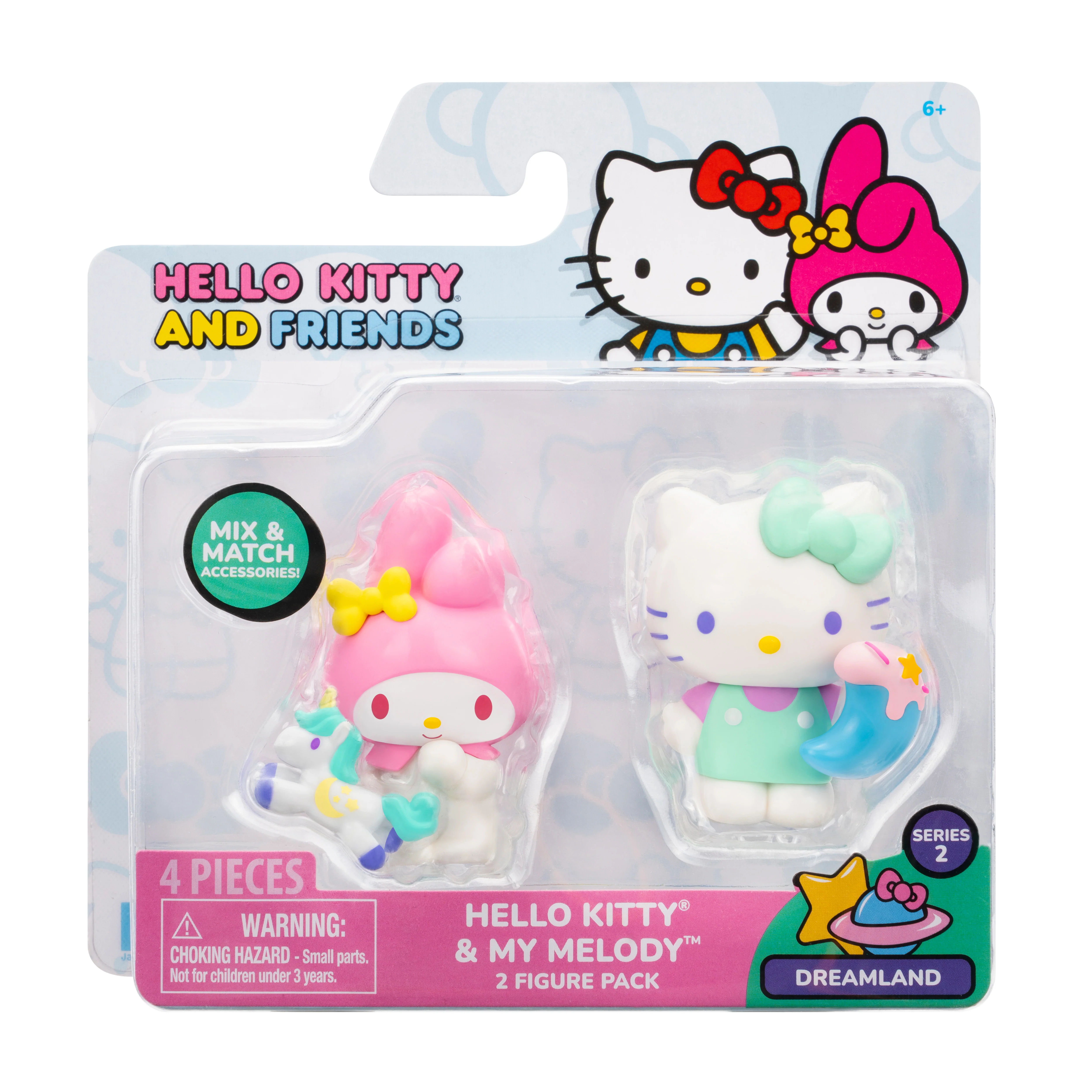 Hello Kitty and Friends 2-pc Figure Pack (Series 2: Dreamland) - Image 9