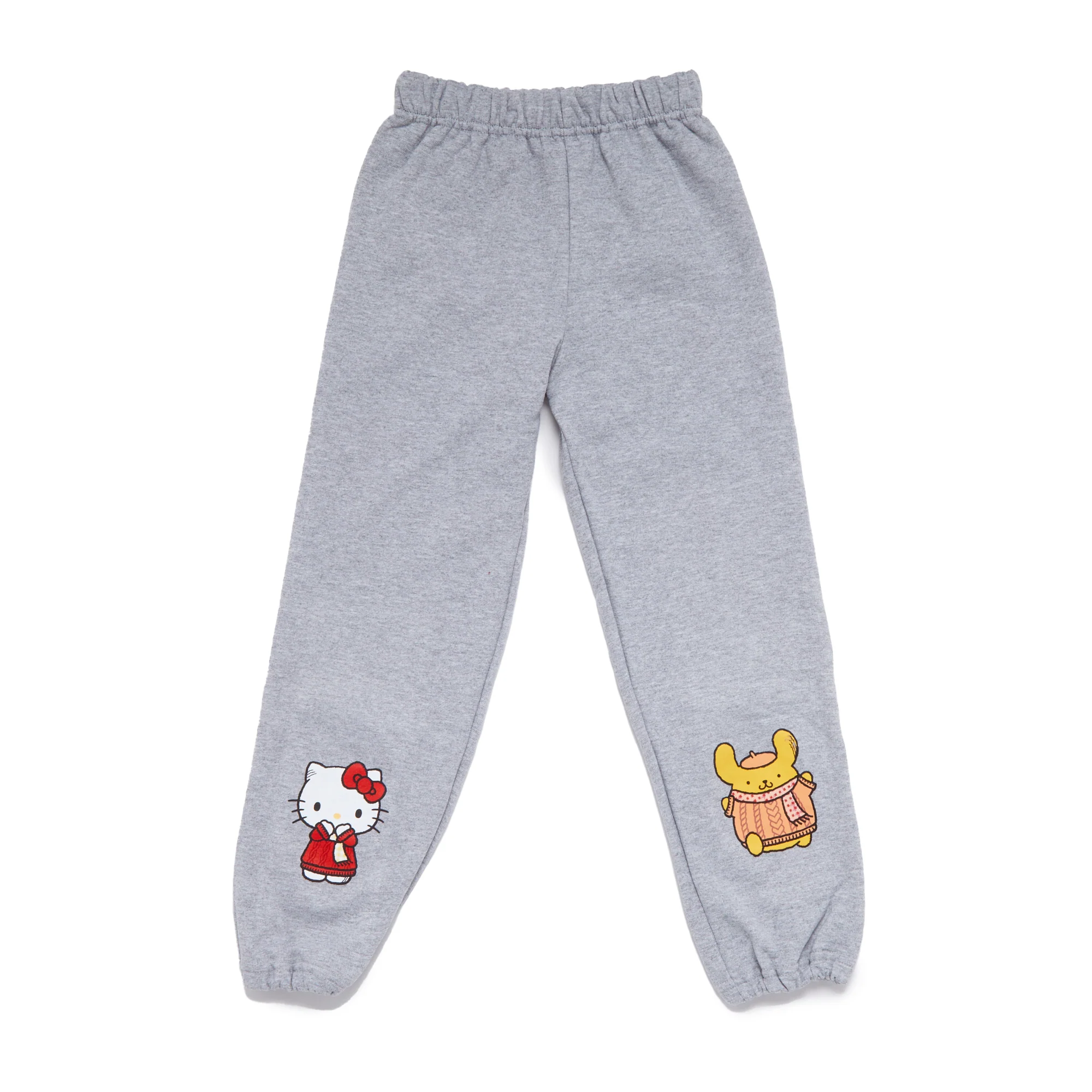 Hello Kitty and Friends Big Kids Cozy Fleece Loungewear Set (Heather) - Image 5