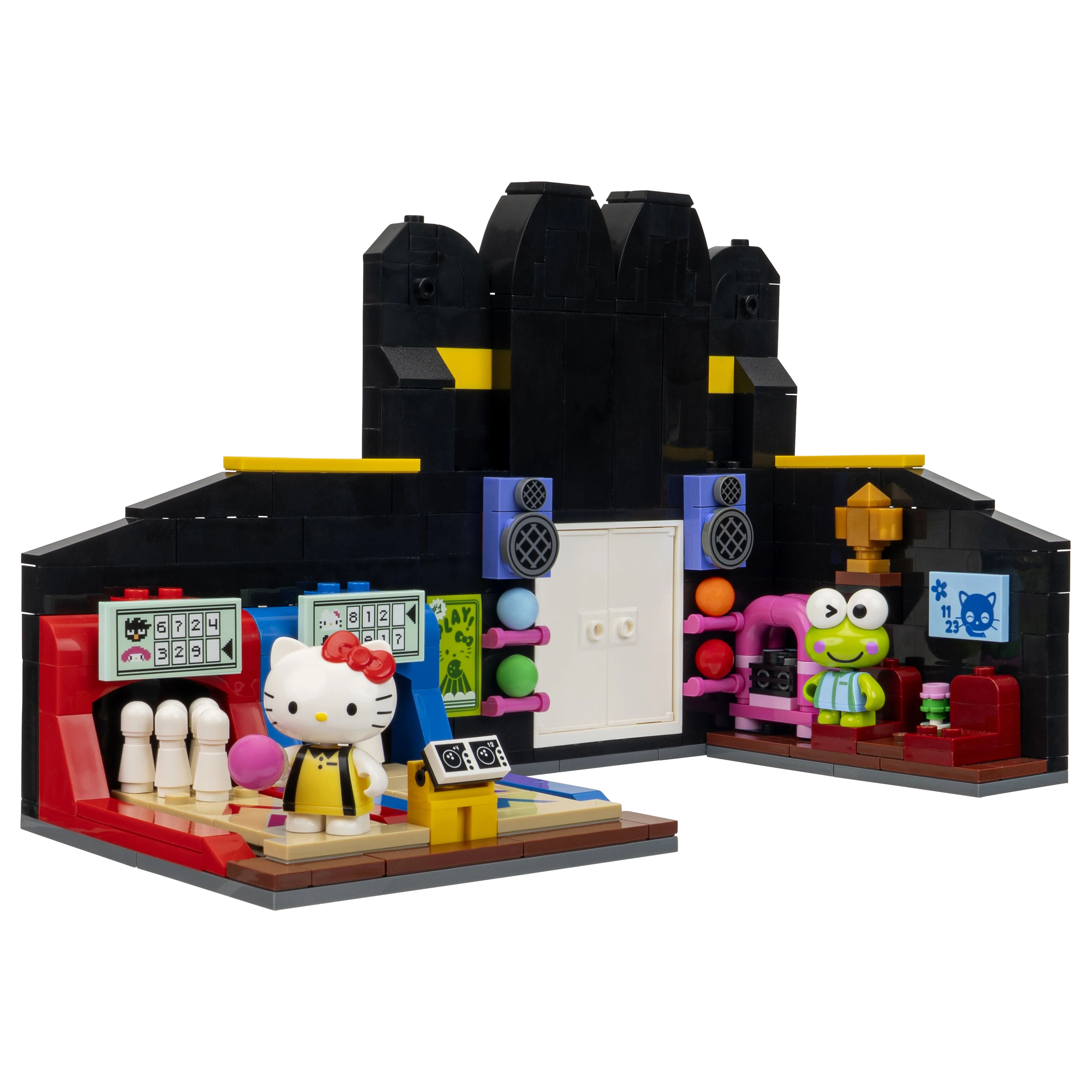Hello Kitty and Friends BLDR Building Set (Badtz-maru’s Bowling Alley) - Image 5