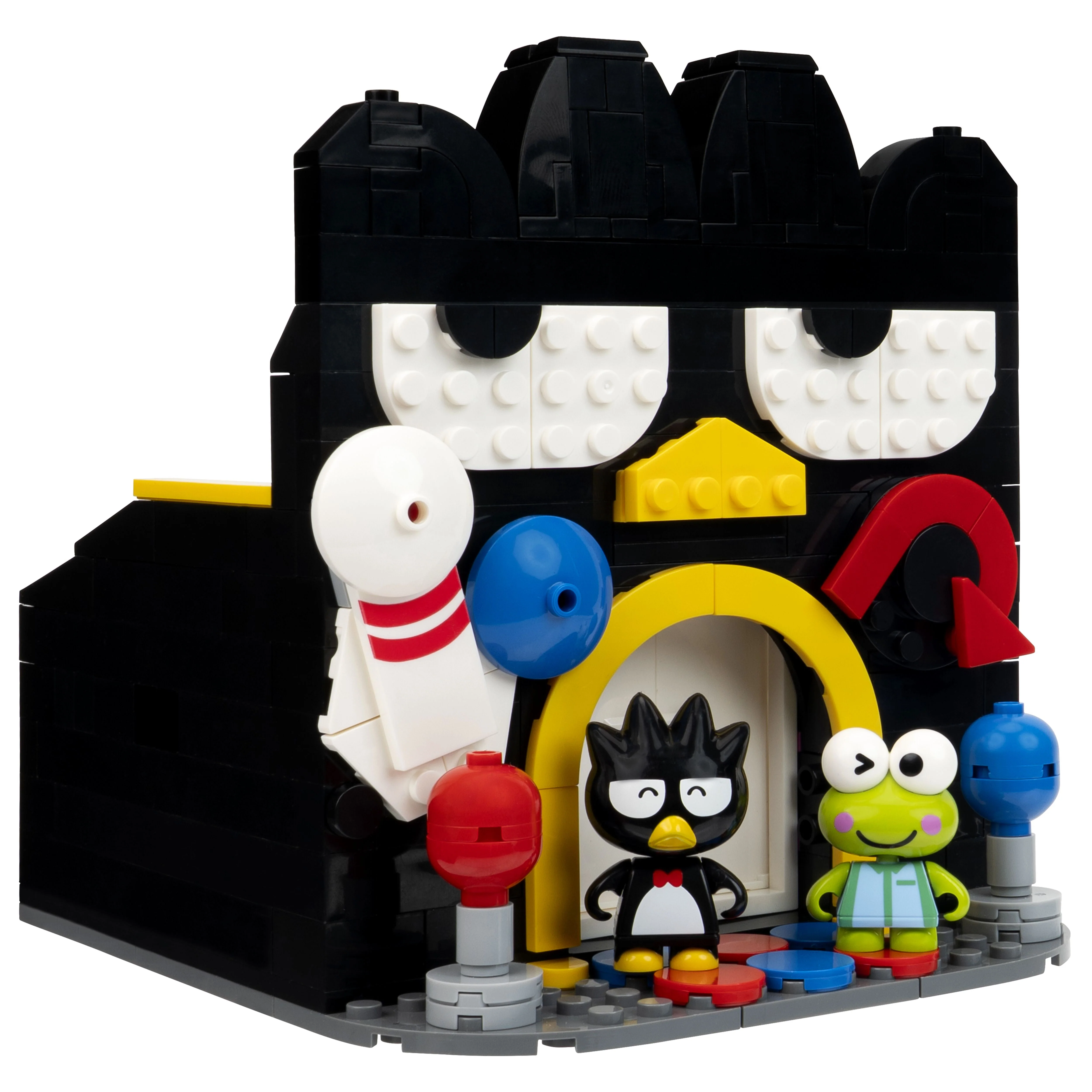 Hello Kitty and Friends BLDR Building Set (Badtz-maru’s Bowling Alley) - Image 8