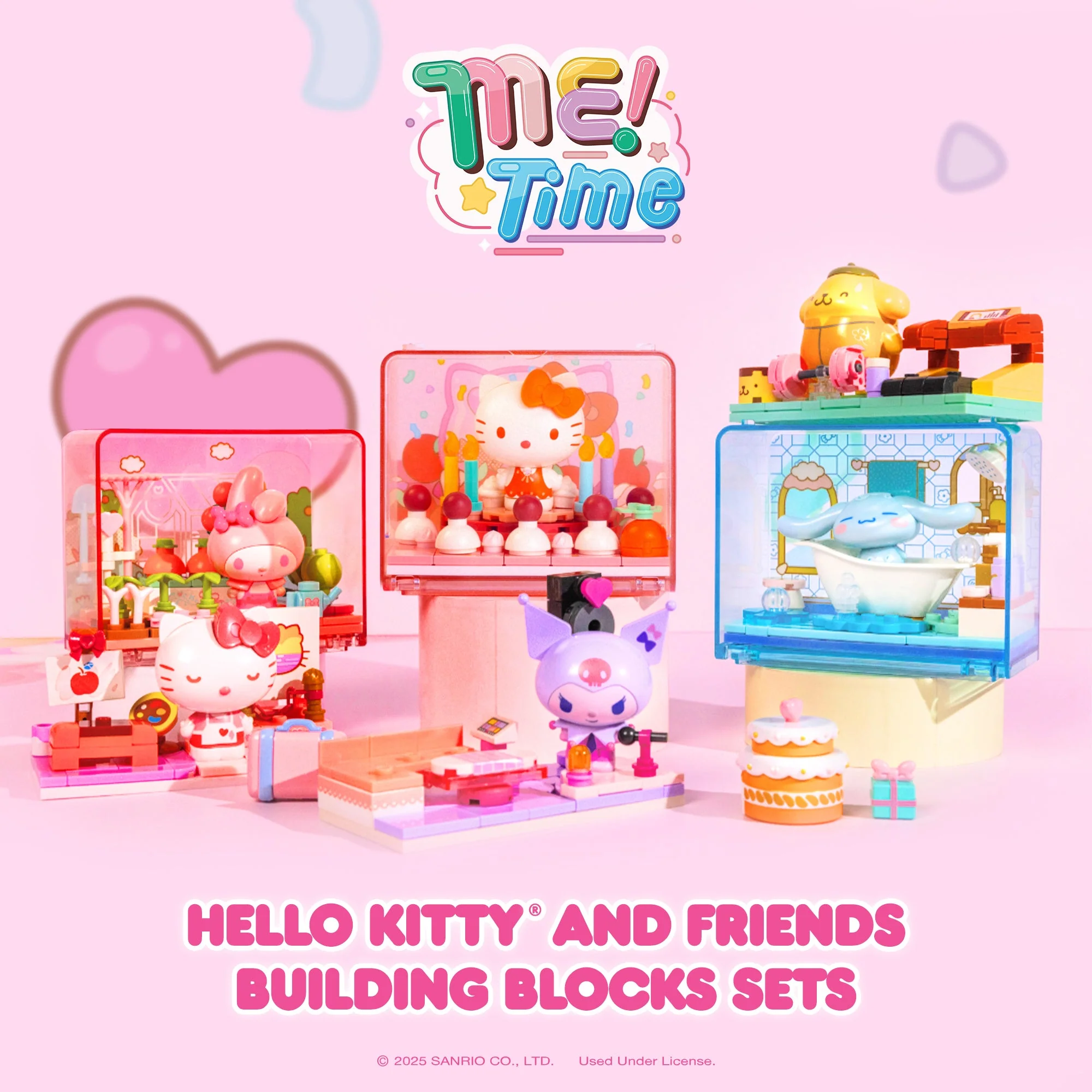 Hello Kitty and Friends Building Blocks Blind Box (Me Time) - Image 3