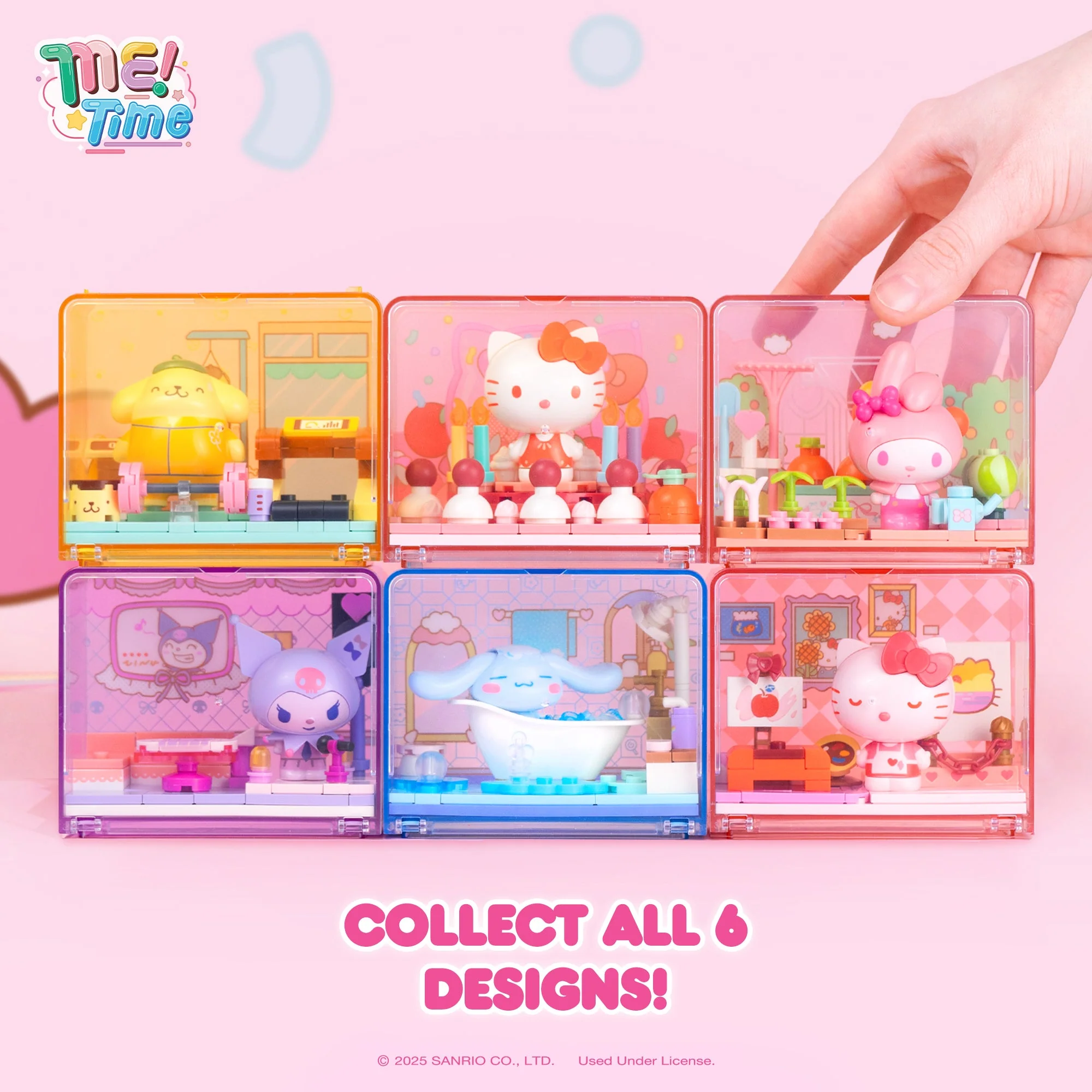 Hello Kitty and Friends Building Blocks Blind Box (Me Time) - Image 8