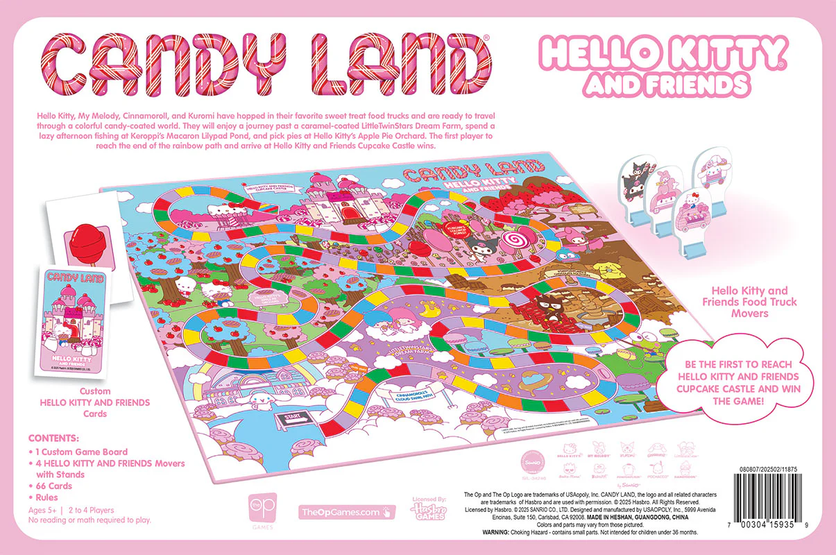 Hello Kitty and Friends Candy Land Board Game - Image 8