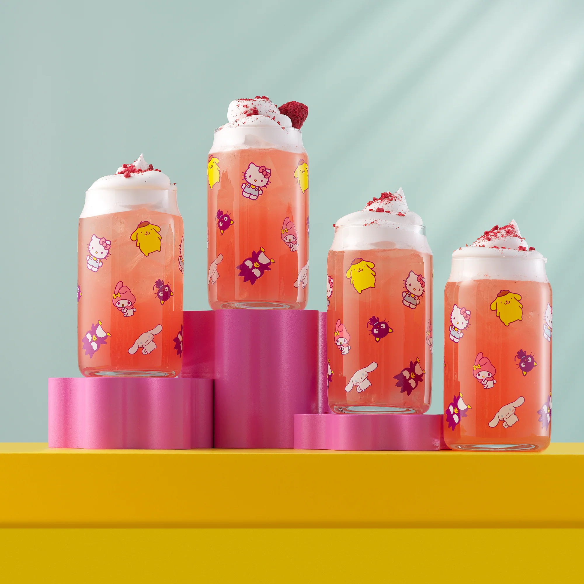 Hello Kitty and Friends Daydream Tumbler Glasses - Image 2