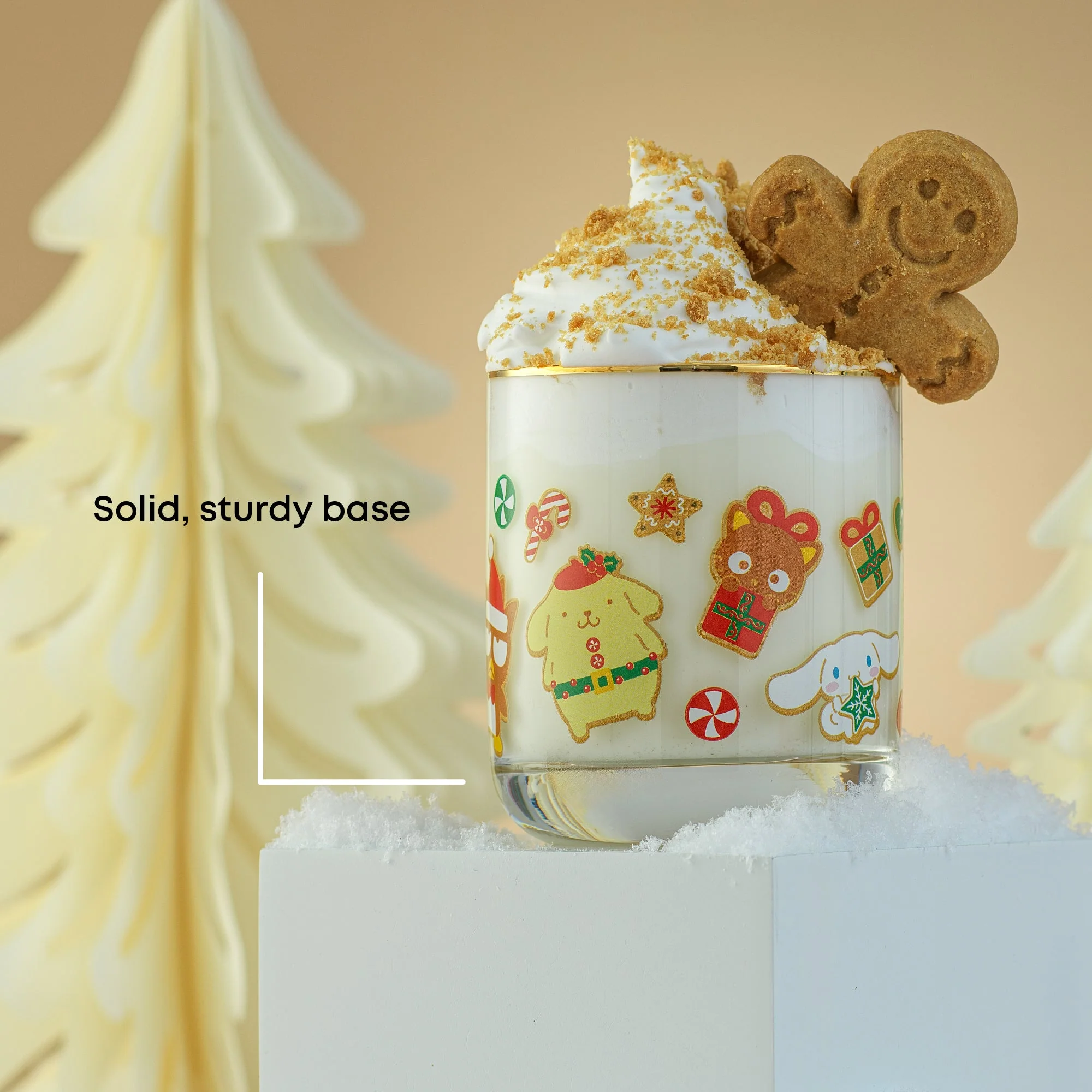 Hello Kitty and Friends Gingerbread Pals Short Glasses - Image 5
