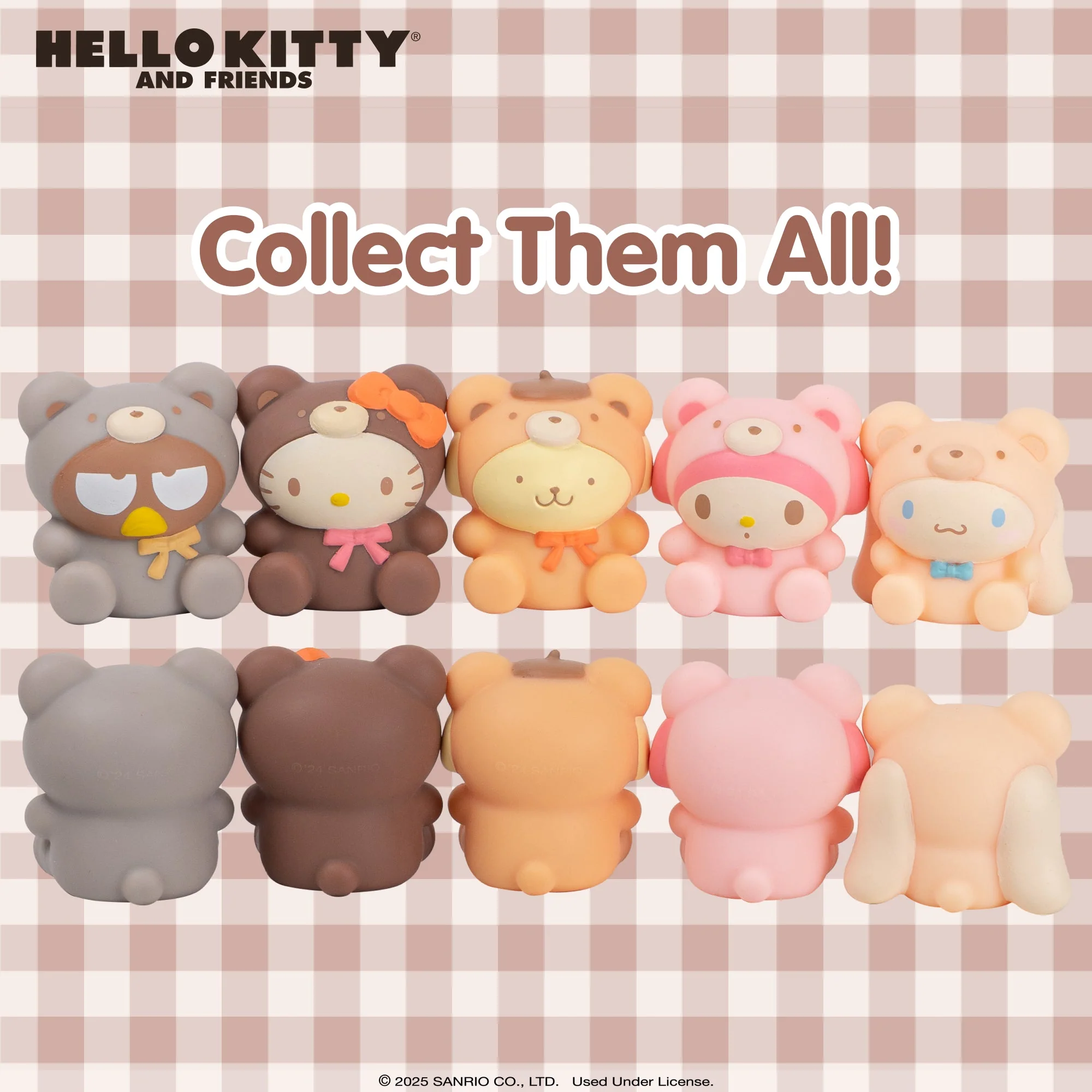 Hello Kitty and Friends Latte Bear Capsule Squishies (Series 7) - Image 5