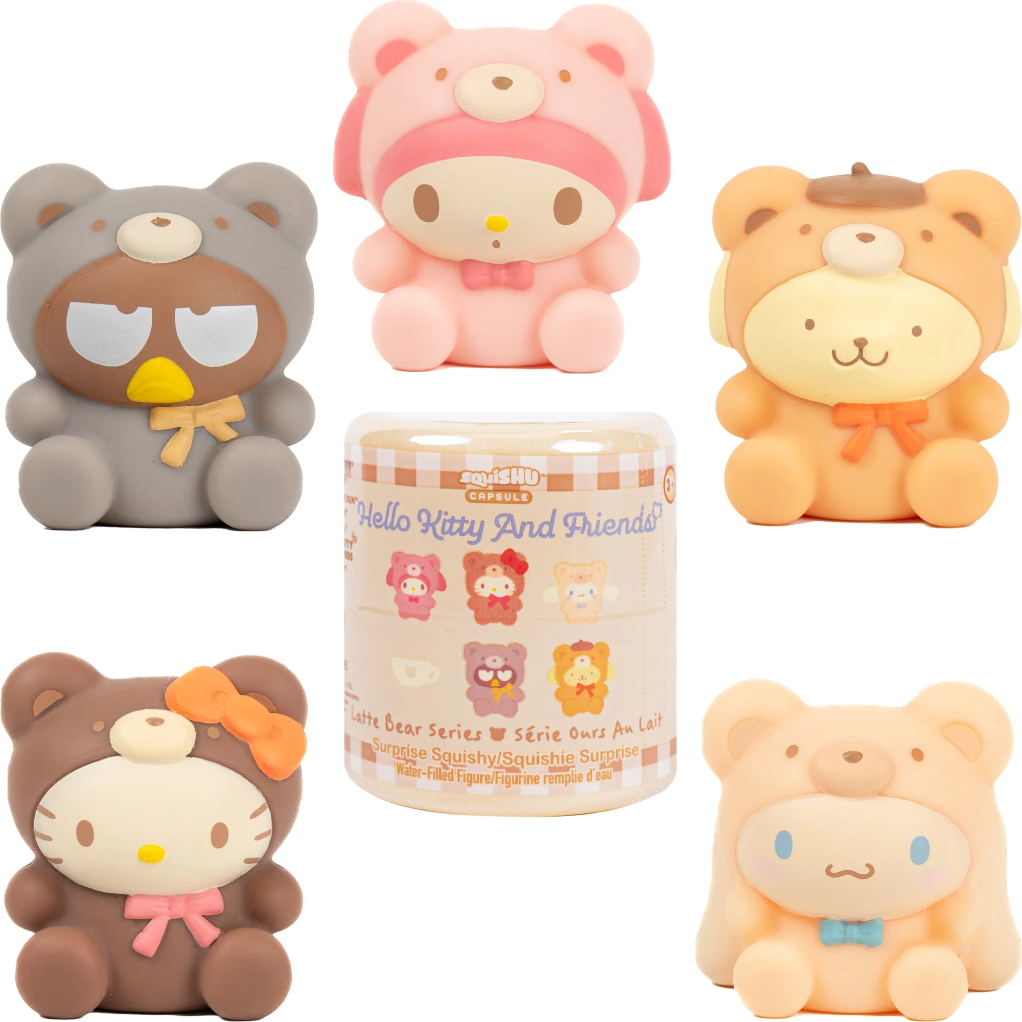 Hello Kitty and Friends Latte Bear Capsule Squishies (Series 7) - Image 8