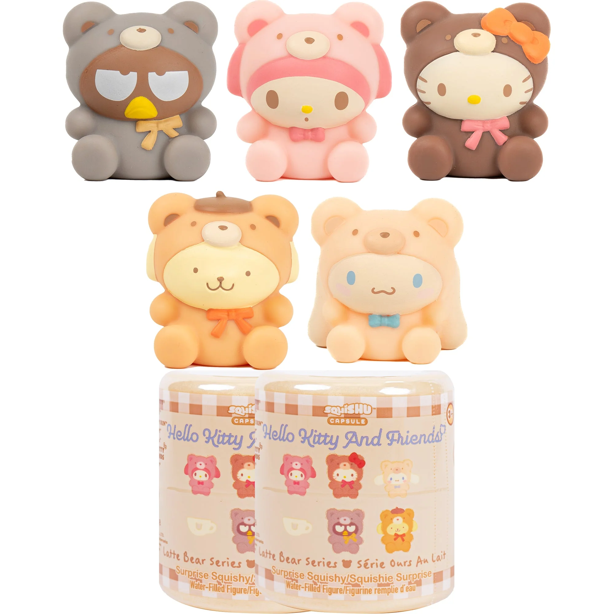 Hello Kitty and Friends Latte Bear Capsule Squishies (Series 7) - Image 9