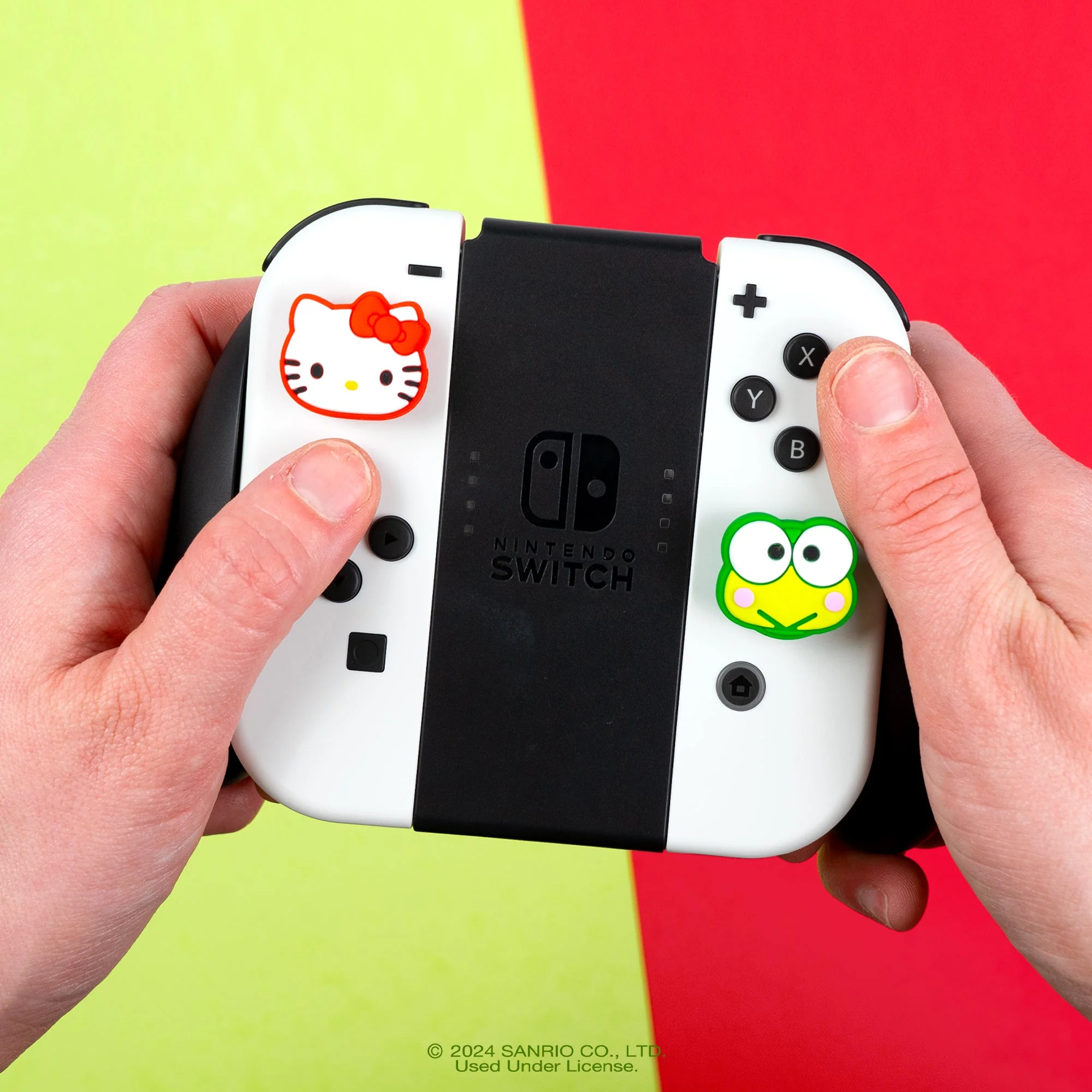 Hello Kitty and Friends Nintendo Switch Grip Caps (Hello Kitty + Keroppi) - Image 7