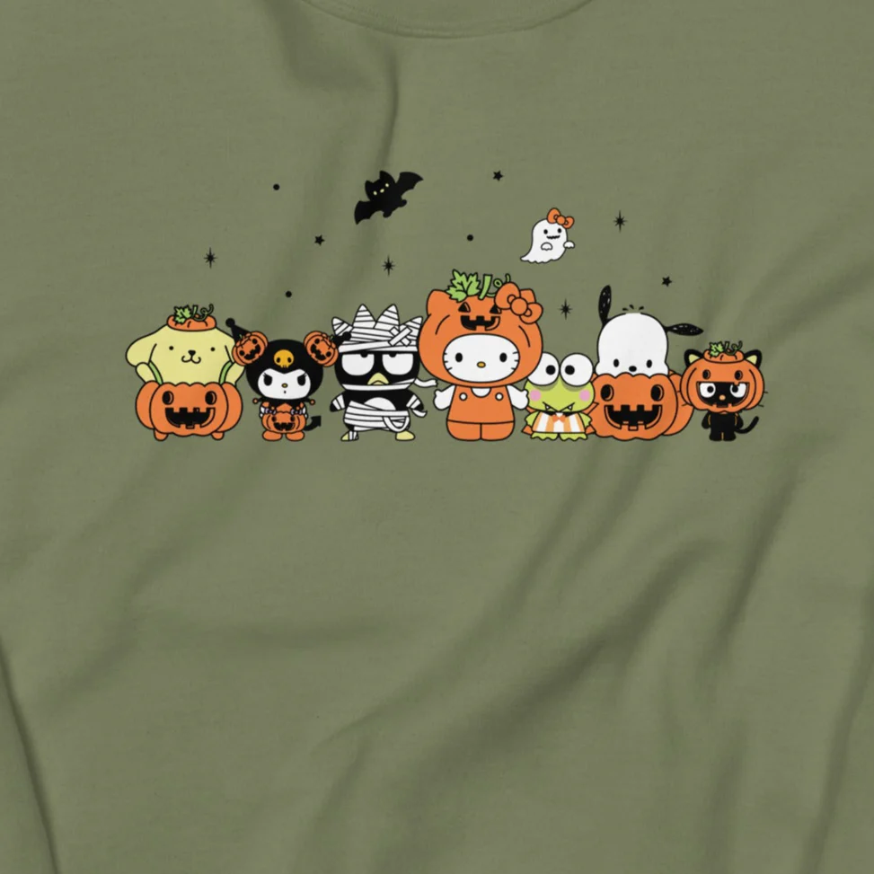 Hello Kitty and Friends Pumpkin Costumes Classic Crewneck - Image 2