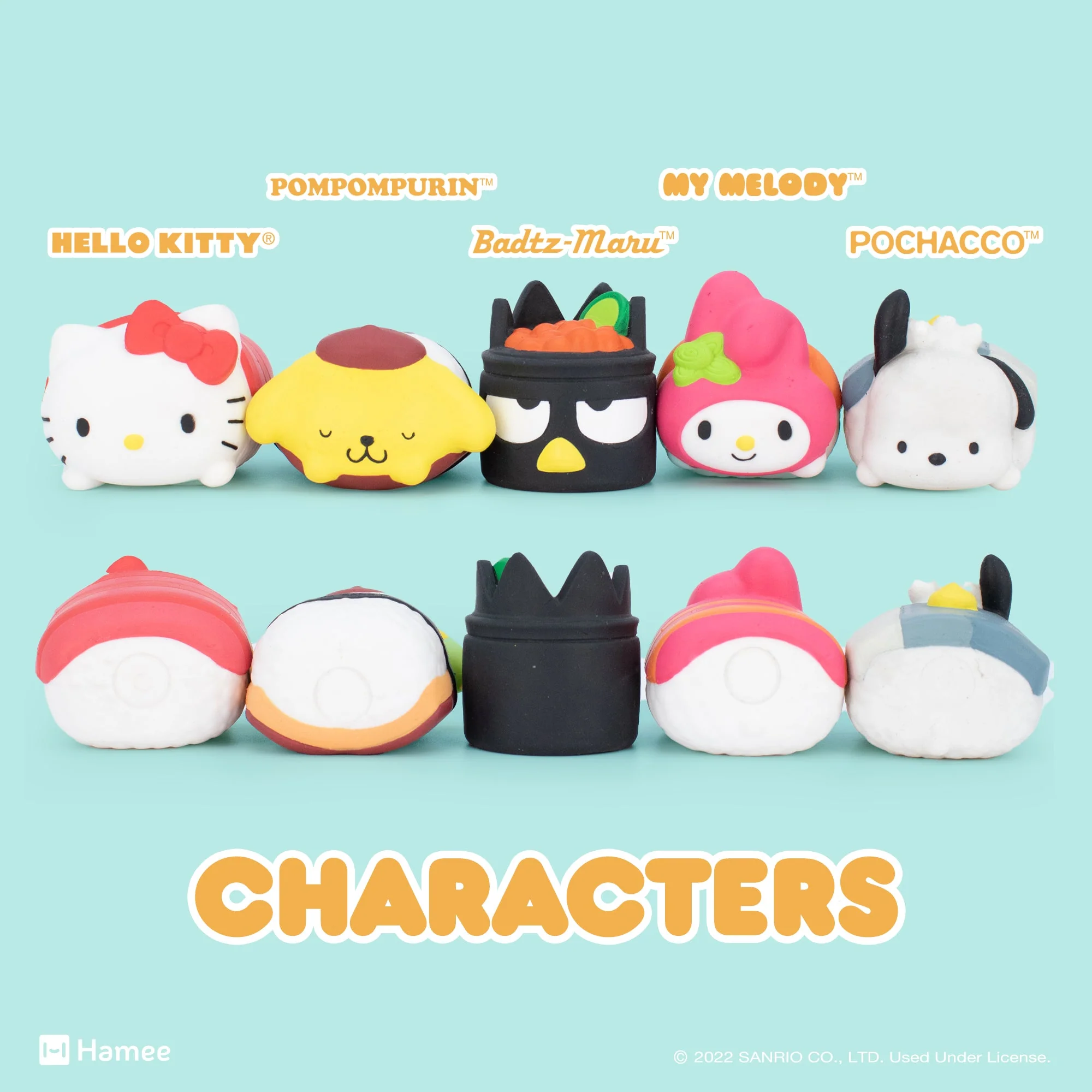Hello Kitty and Friends Sushi Capsule Squishies (Series 4) - Image 8