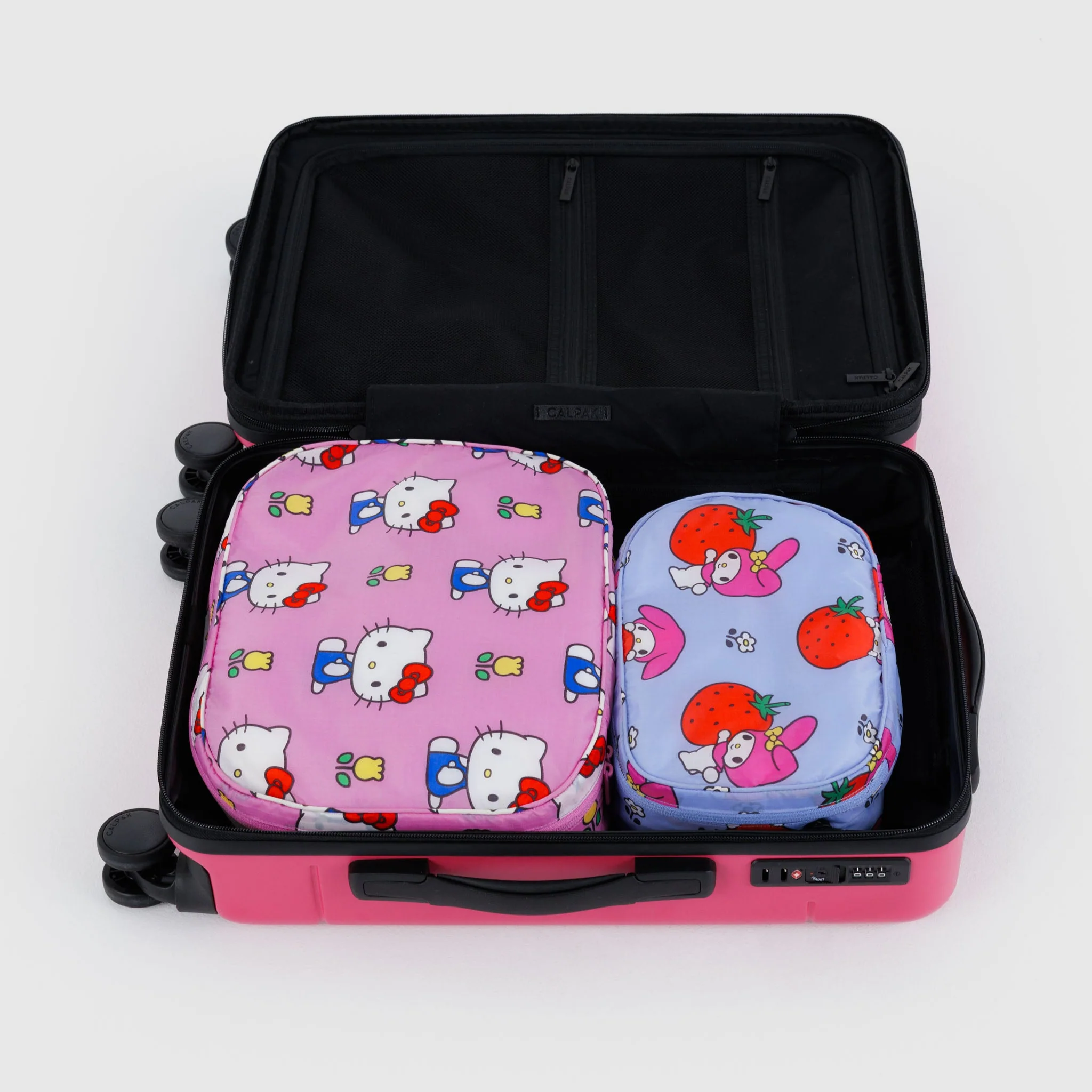 Hello Kitty and Friends x Baggu Packing Cube Set (Fruits + Florals) - Image 4