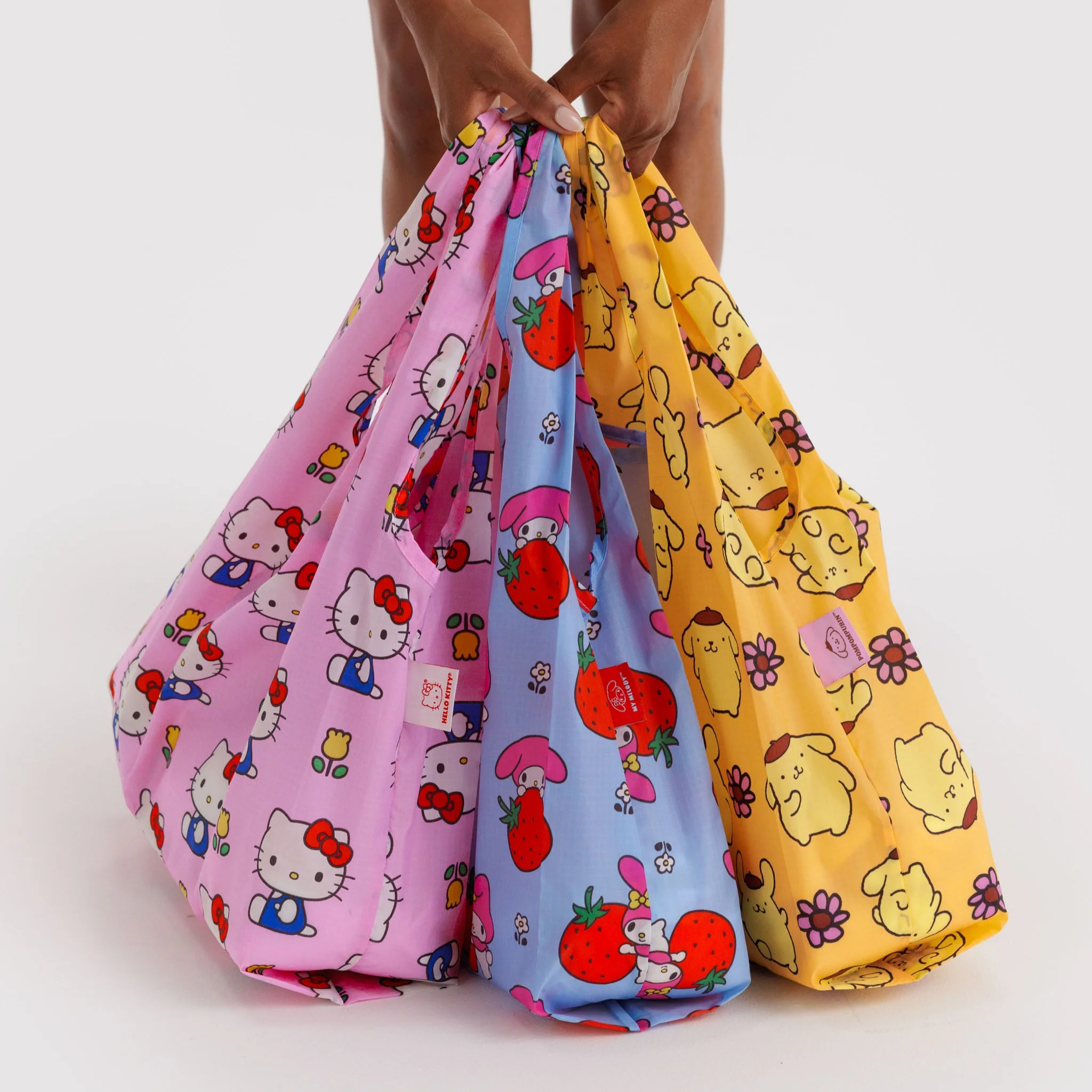 Hello Kitty and Friends x Baggu Standard Bags 3-pc Set (Fruits + Florals) - Image 2