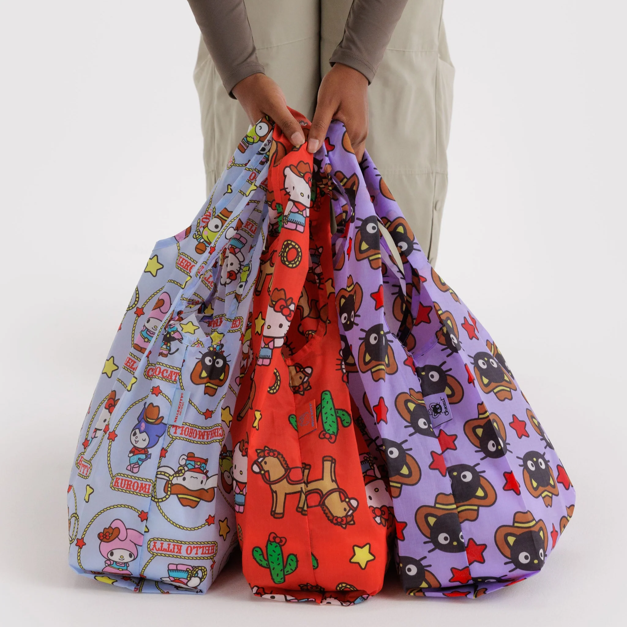 Hello Kitty and Friends x Baggu Standard Bags 3-pc Set (Western) - Image 2