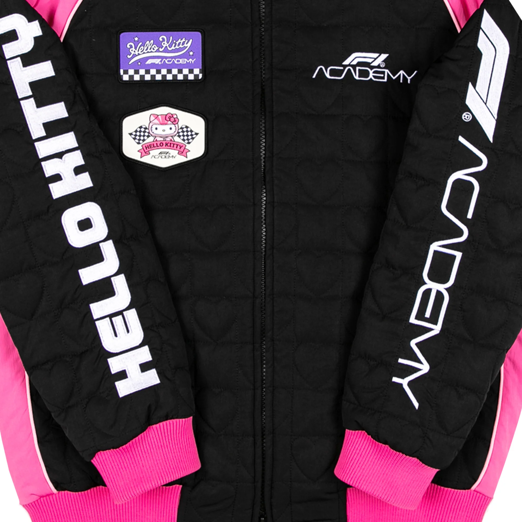 Hello Kitty and Friends x F1 ACADEMY Quilted Racing Jacket - Image 3