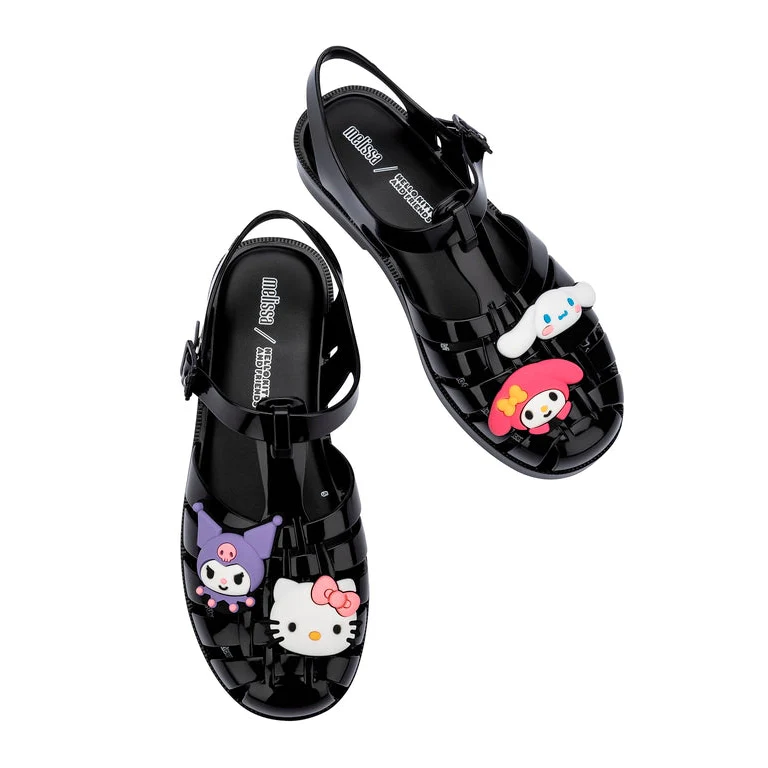 Hello Kitty and Friends x Melissa Possession Jelly Sandal (Black) - Image 5