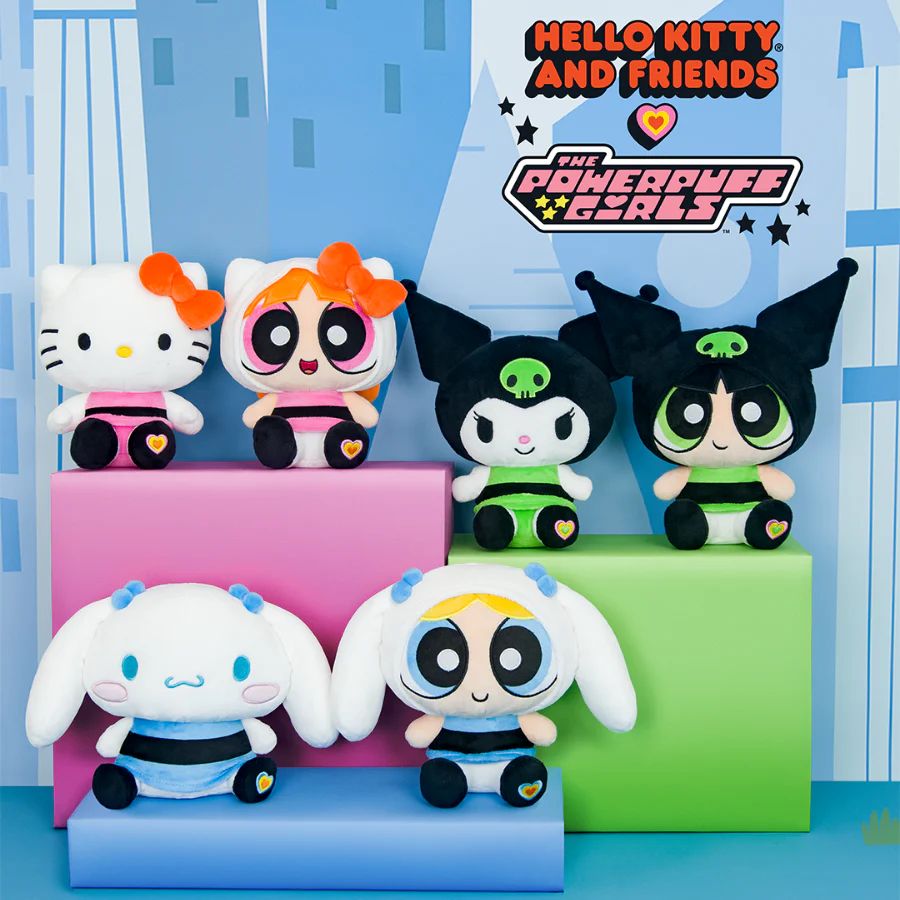 Hello Kitty and Friends x Powerpuff Girls 8" Plush Set - Image 7