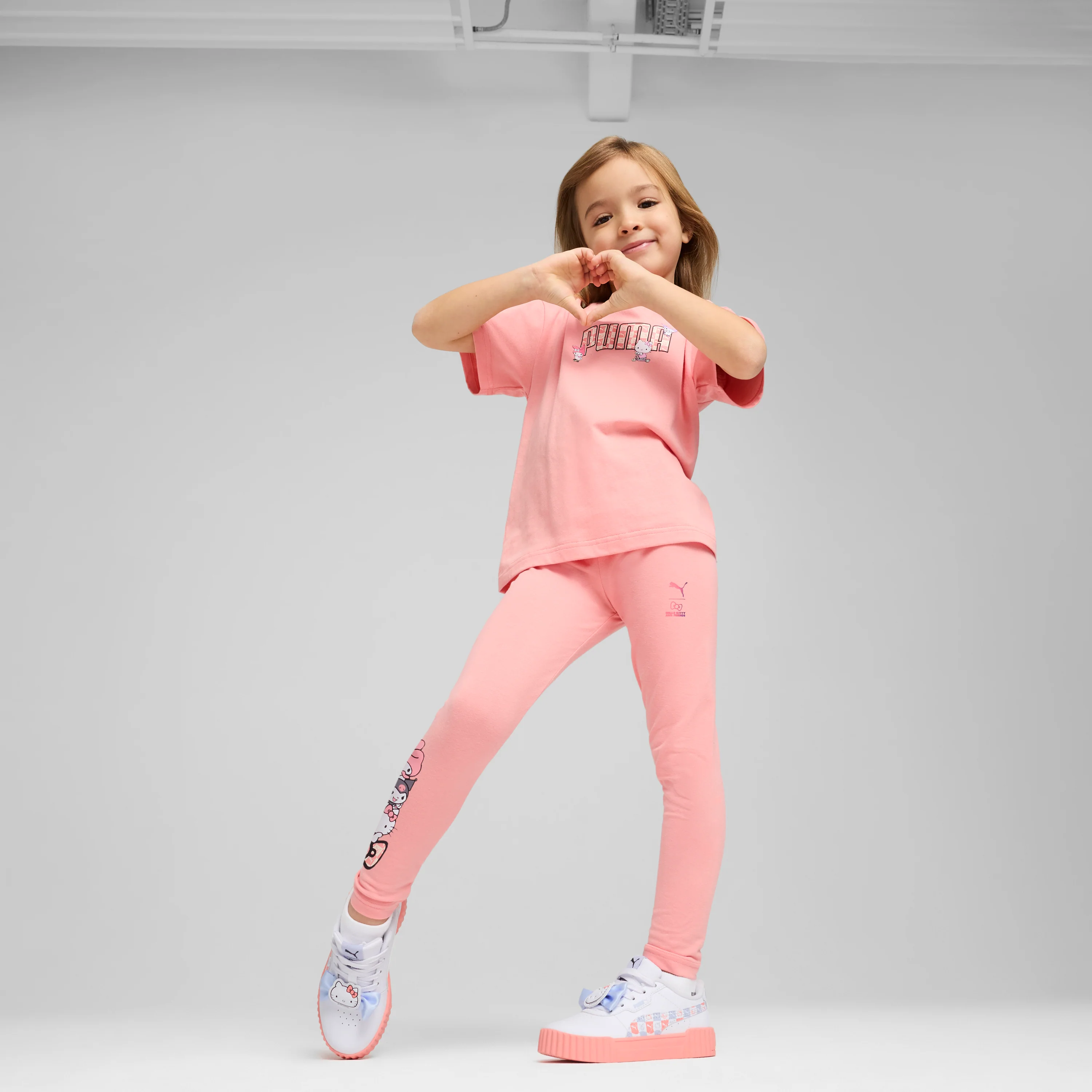 Hello Kitty and Friends x PUMA High-Waist Leggings (Pink Fruit) - Image 2