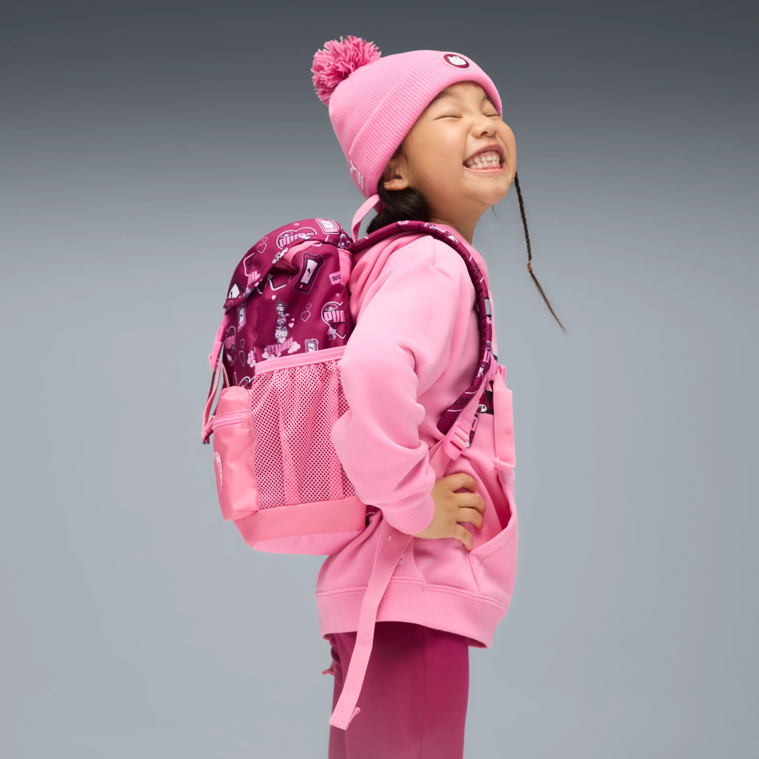 Hello Kitty and Friends x PUMA Kids Backpack (Posie PInk) - Image 2