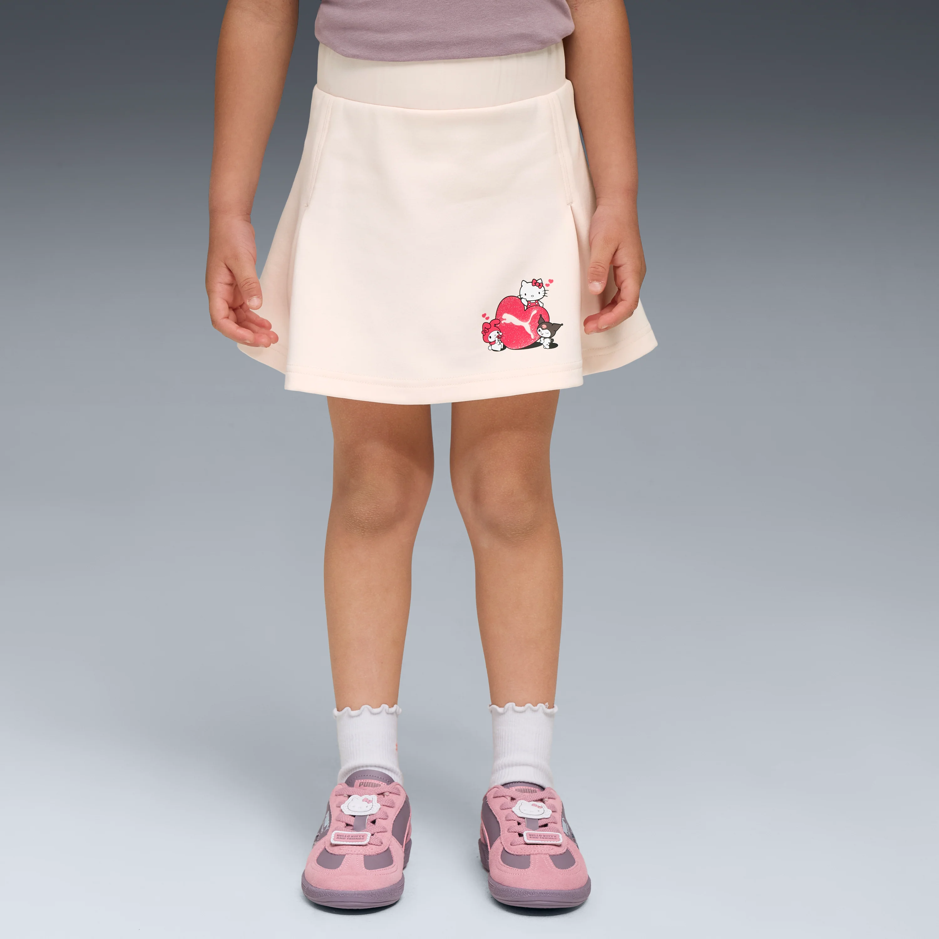 Hello Kitty and Friends x PUMA Kids Pleated Skirt (Jasmine Flower) - Image 2