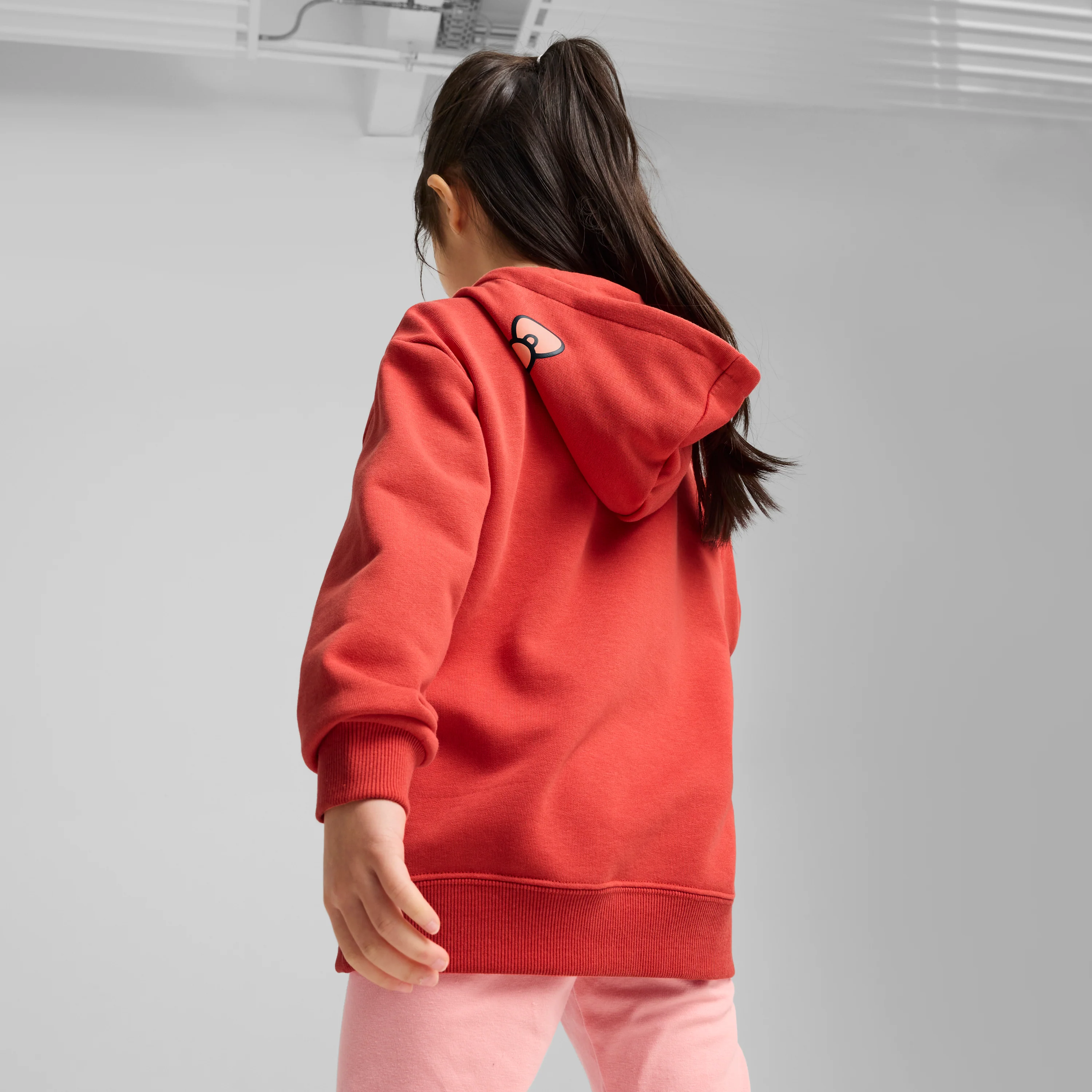 Hello Kitty and Friends x PUMA Kids Relaxed Hoodie (Red Fire) - Image 2