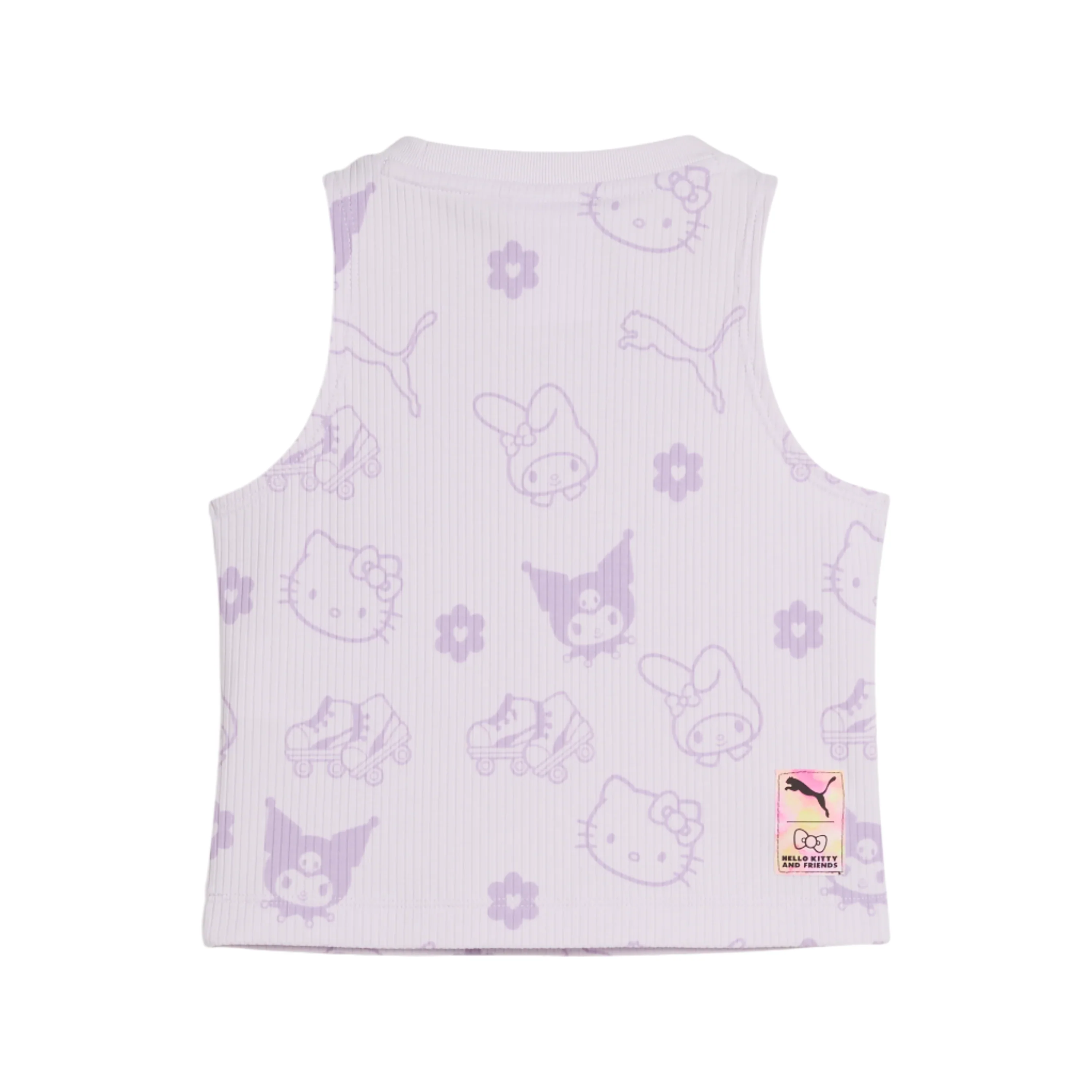 Hello Kitty and Friends x PUMA Kids Ribbed Tank Top (Lilac Frost) - Image 3