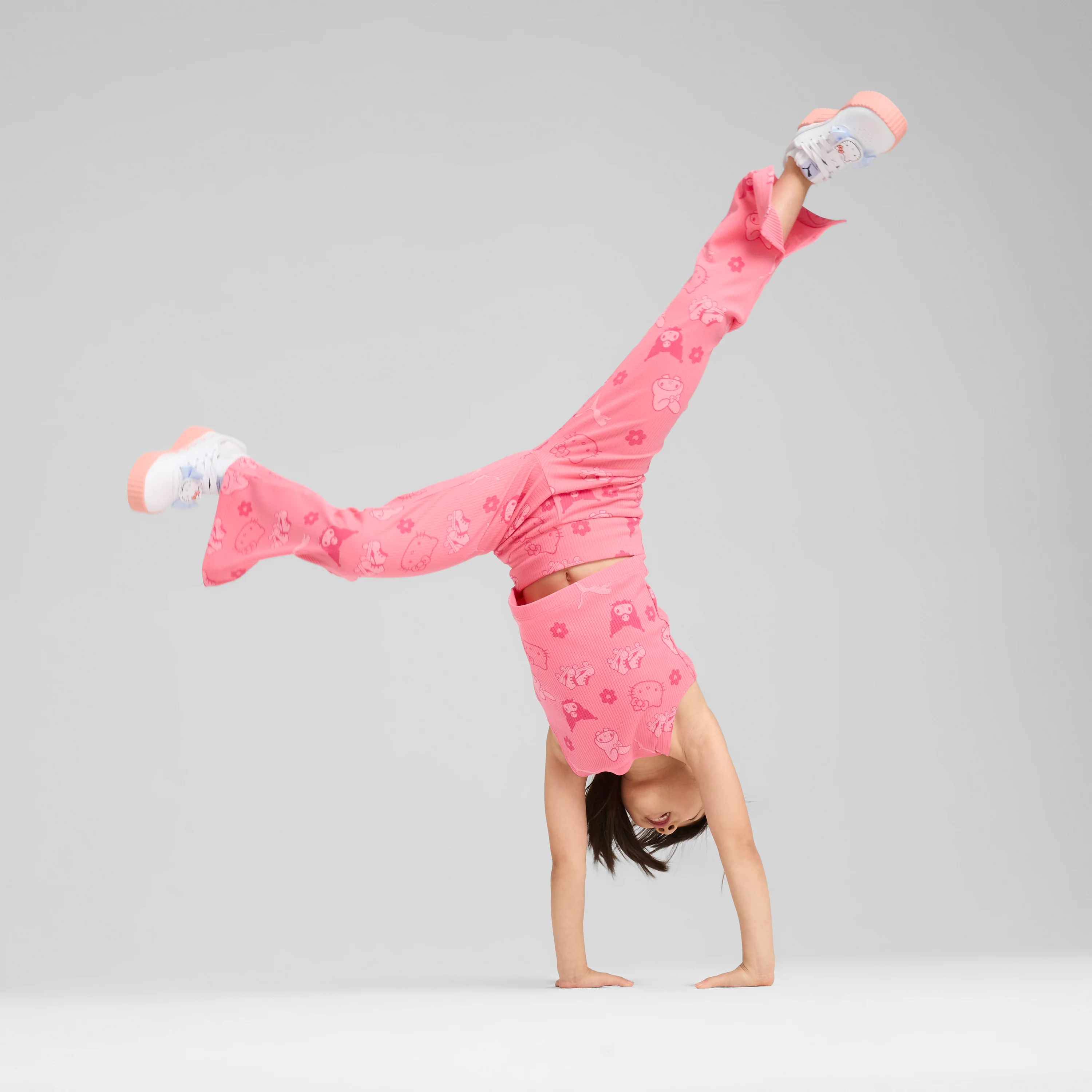 Hello Kitty and Friends x PUMA Kids Ribbed Tank Top (Magic Rose) - Image 5