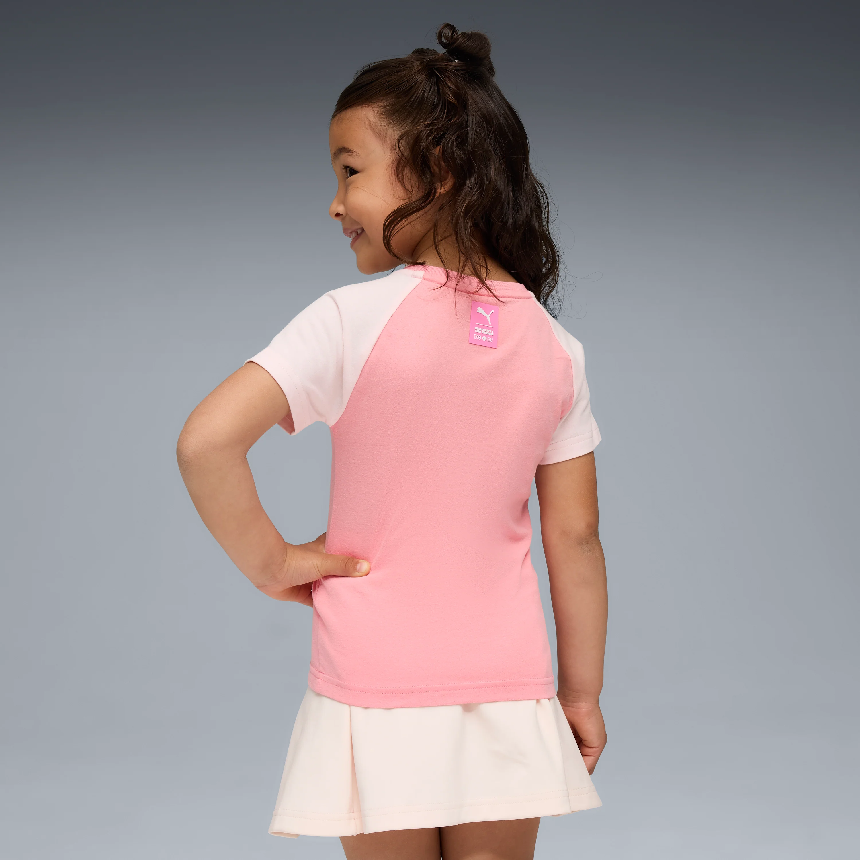 Hello Kitty and Friends x PUMA Kids Slim Graphic Tee (Pinkscape) - Image 4