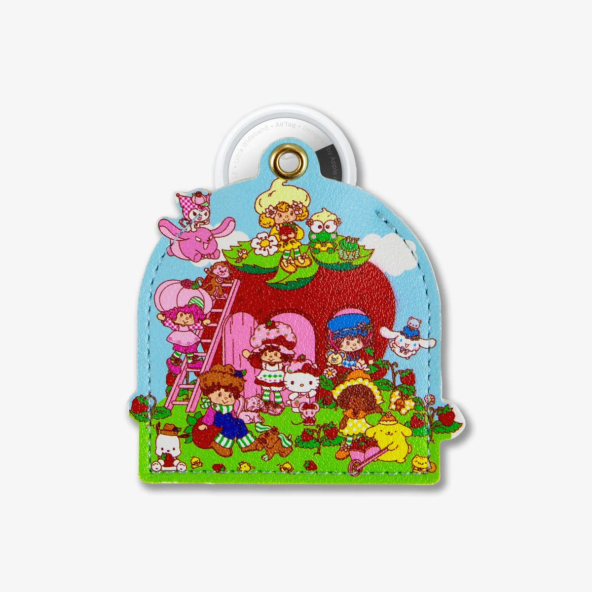 Hello Kitty and Friends x Sonix Strawberry Shortcake AirTag Keychain - Image 3