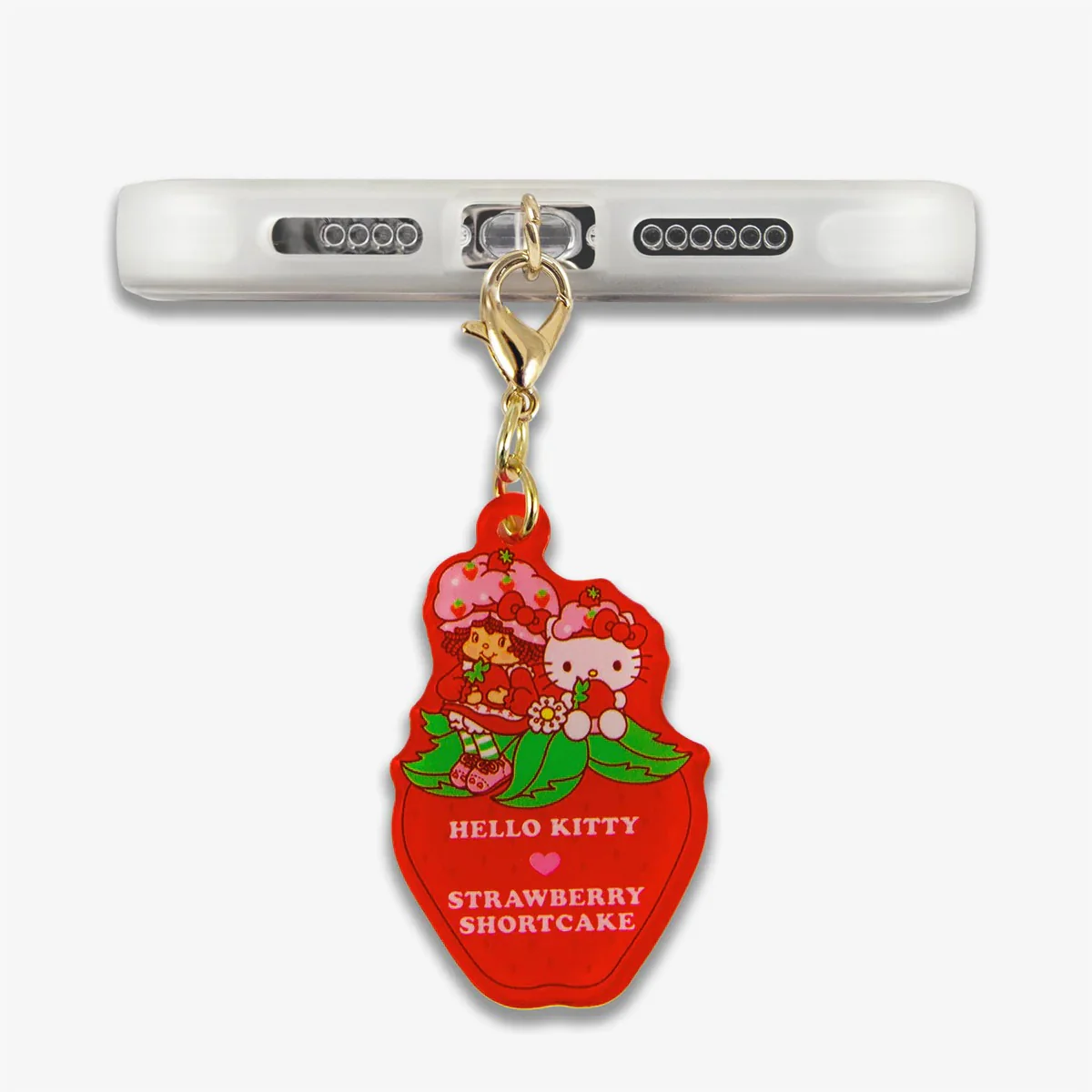 Hello Kitty and Friends x Sonix Strawberry Shortcake Charging Port 3-Pc Charms Set (Apple, Blueberry, Orange) - Image 3