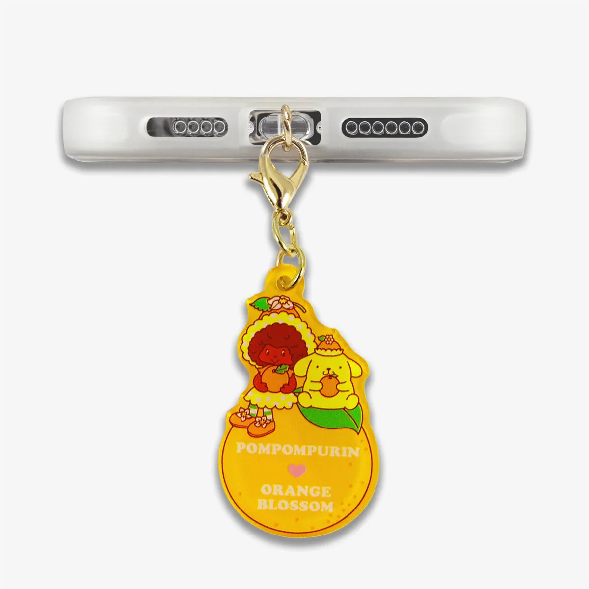 Hello Kitty and Friends x Sonix Strawberry Shortcake Charging Port 3-Pc Charms Set (Apple, Blueberry, Orange) - Image 4