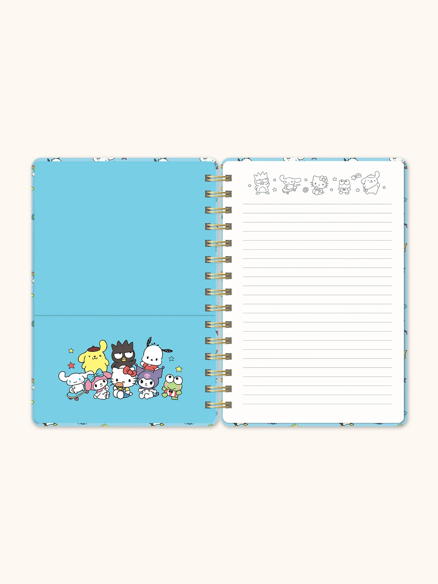 Hello Kitty and Friends x Studio Oh! College Letters Blue Agatha Notebook - Image 4