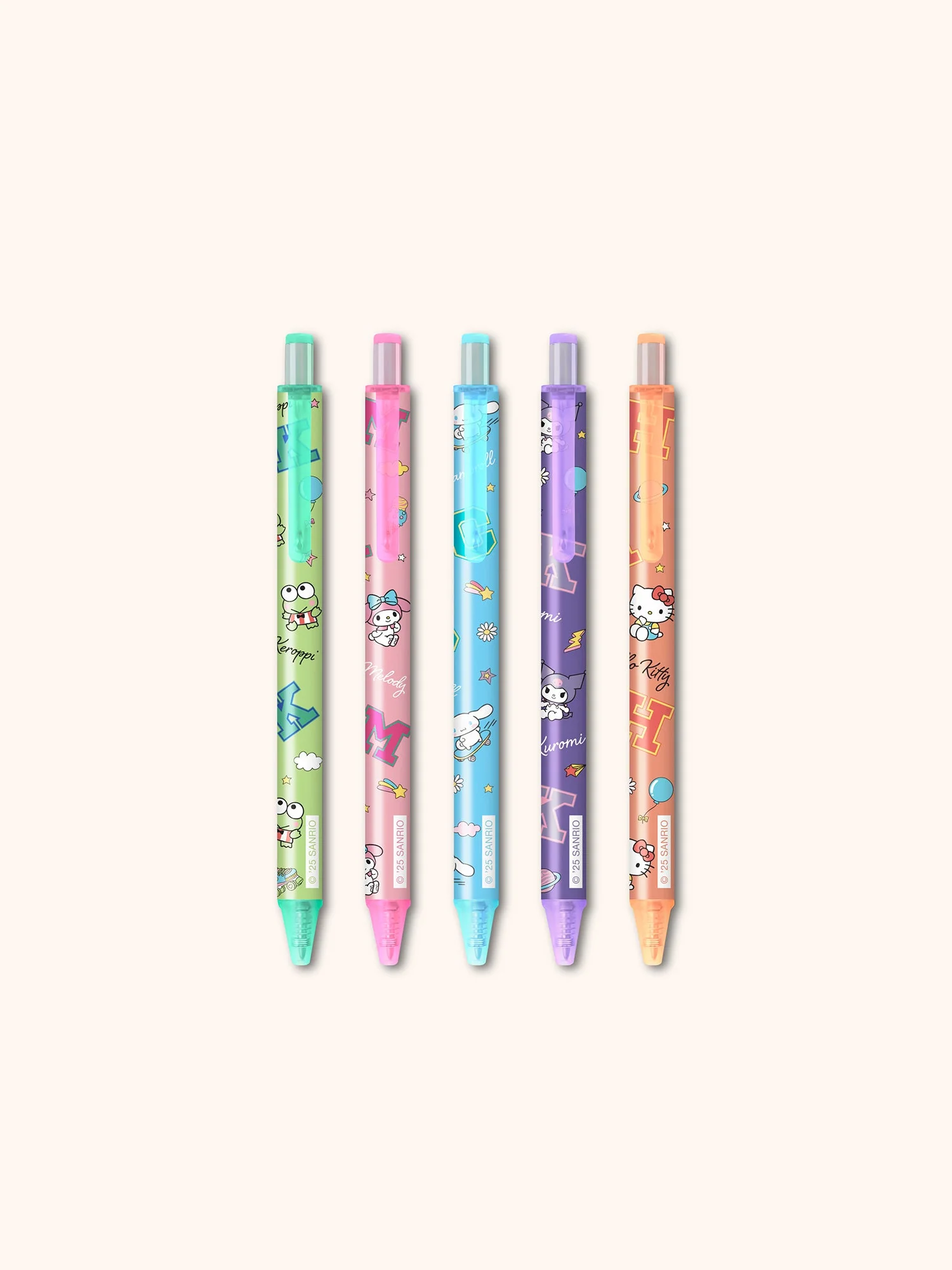 Hello Kitty and Friends x Studio Oh! College Letters Gel Pens - Image 2