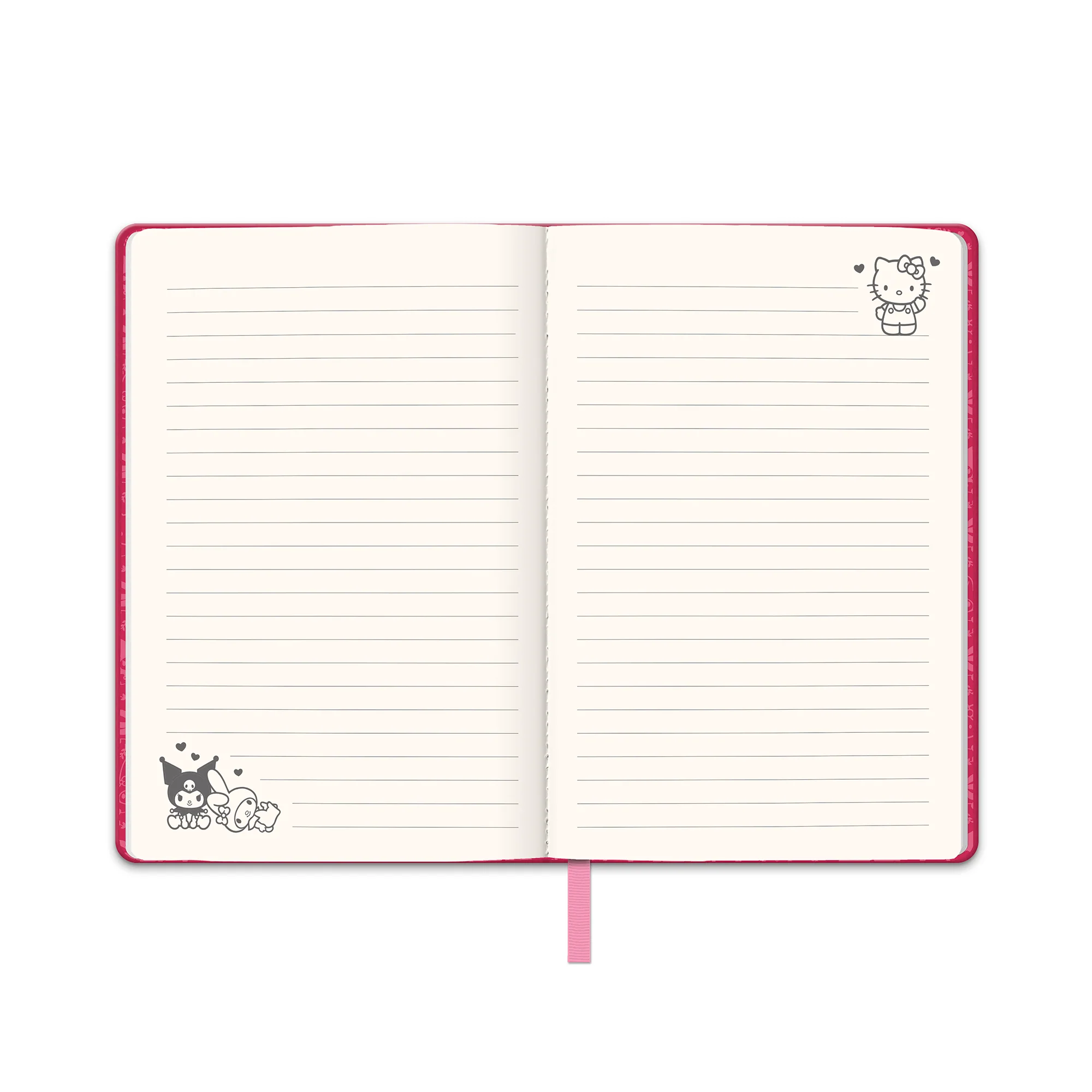 Hello Kitty and Friends x Studio Oh! Hearts & Flowers Casebound Notebook (Valentine's Day) - Image 2