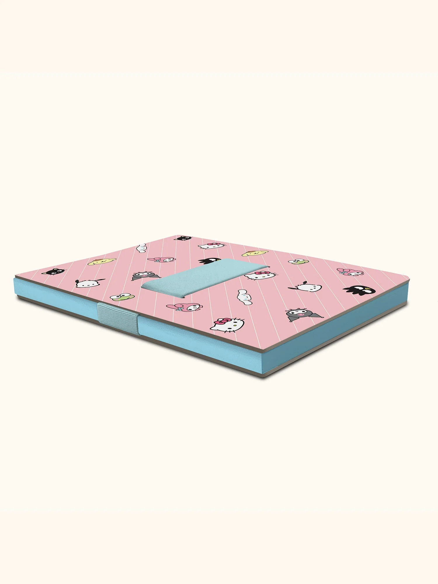 Hello Kitty and Friends x Studio Oh! Pink Pinstripe Casey Notebook with Phone Loop - Image 4