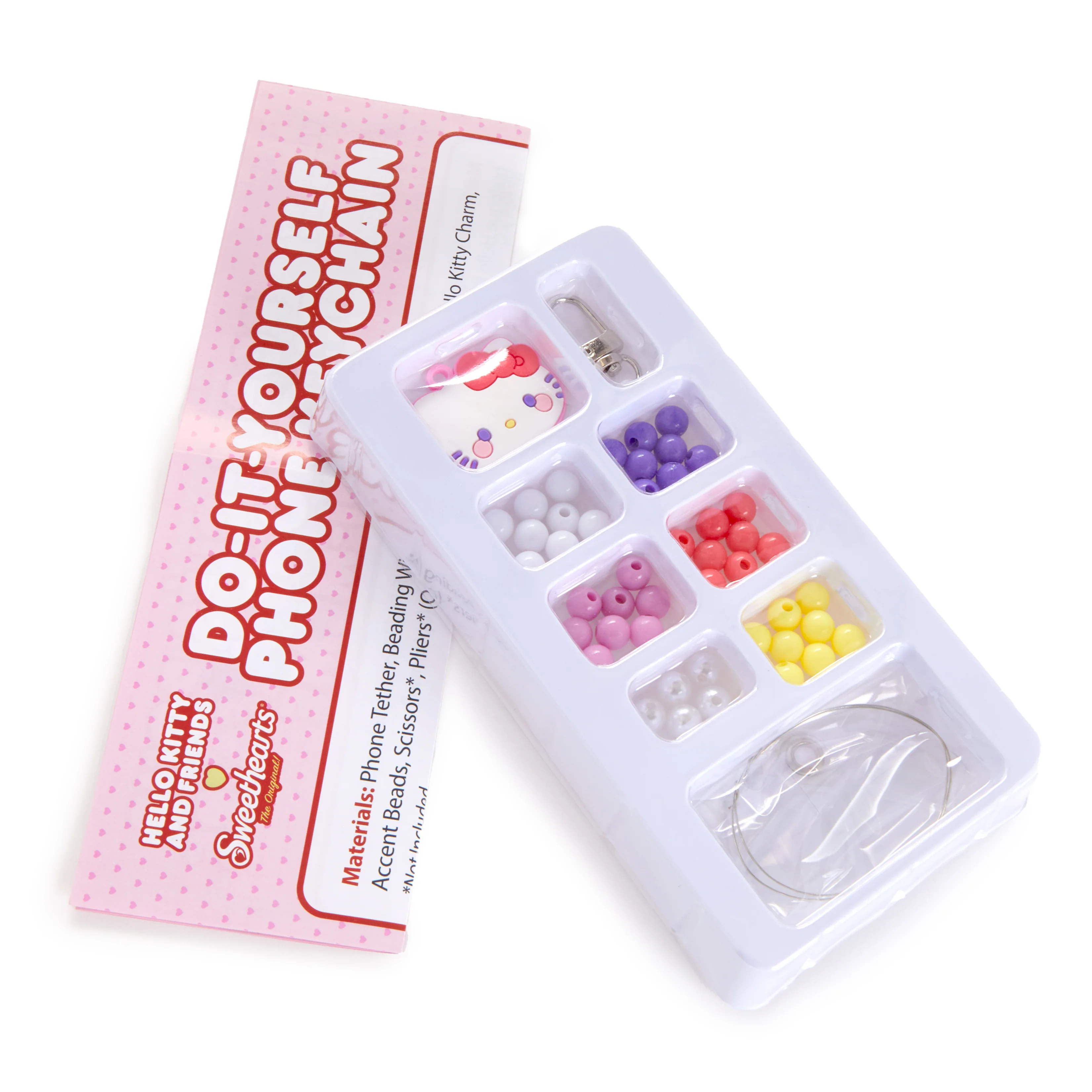 Hello Kitty and Friends x Sweethearts D.I.Y. Phone Keychain Set - Image 2