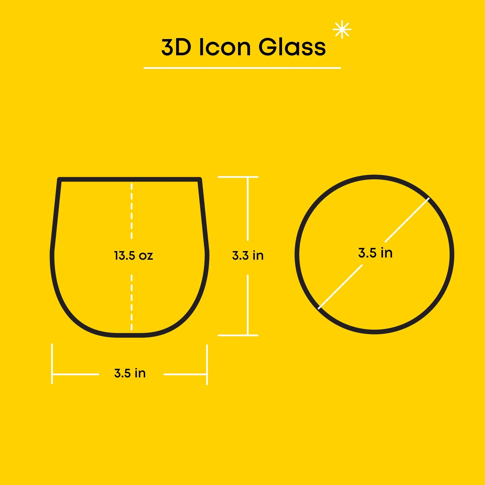 Hello Kitty and Mimmy 3D Icon Short Drinking Glasses (Set of 2) - Image 6