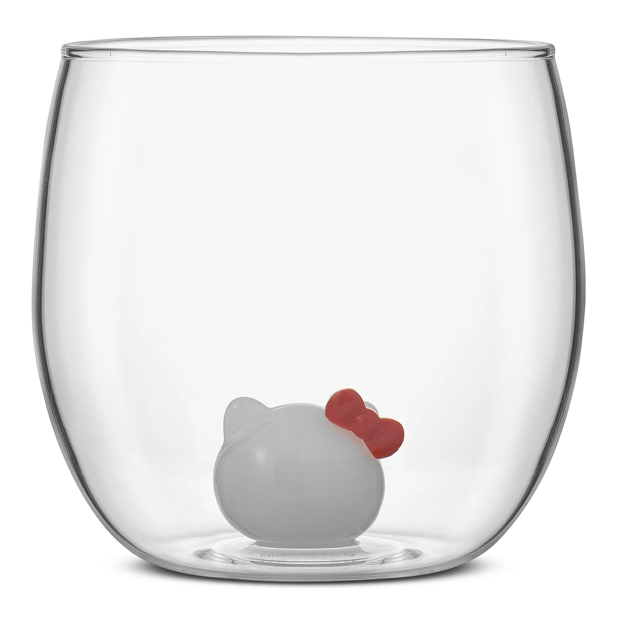 Hello Kitty and Mimmy 3D Icon Short Drinking Glasses (Set of 2) - Image 7