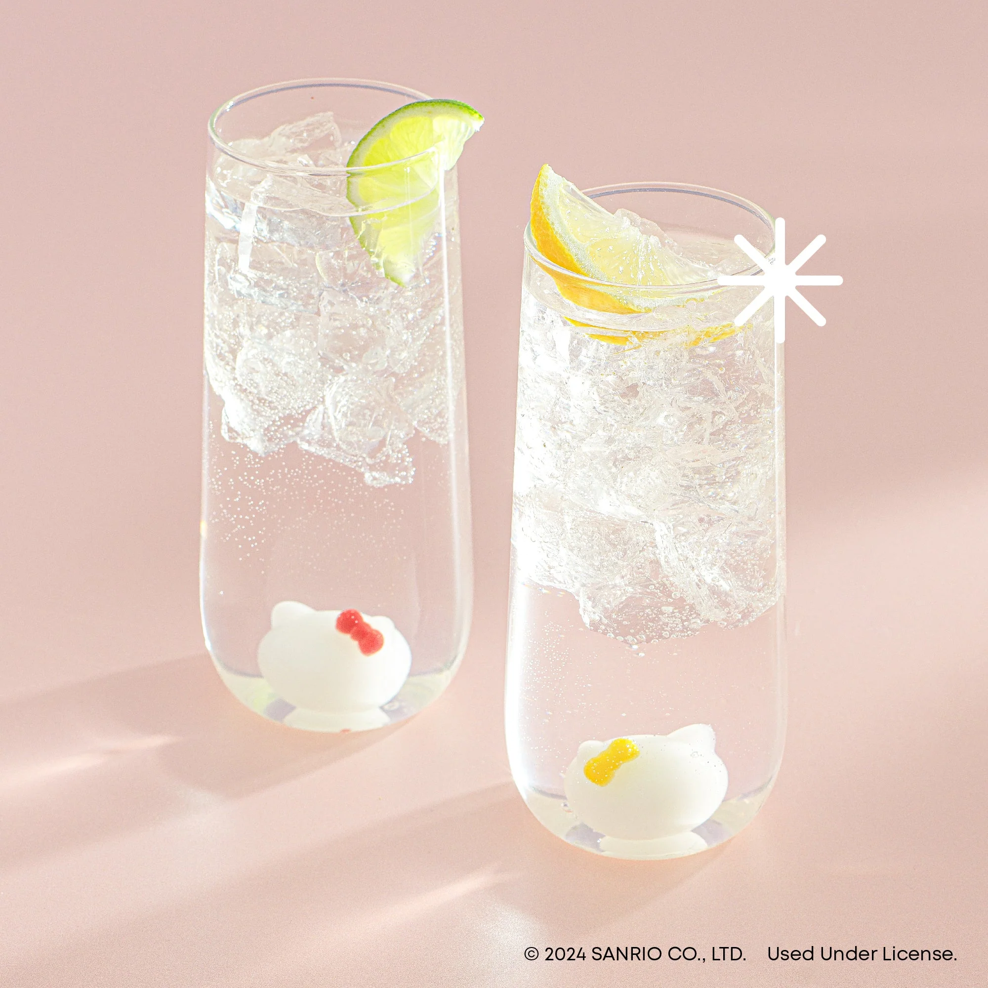 Hello Kitty and Mimmy 3D Icon Tall Drinking Glasses (Set of 2) - Image 2