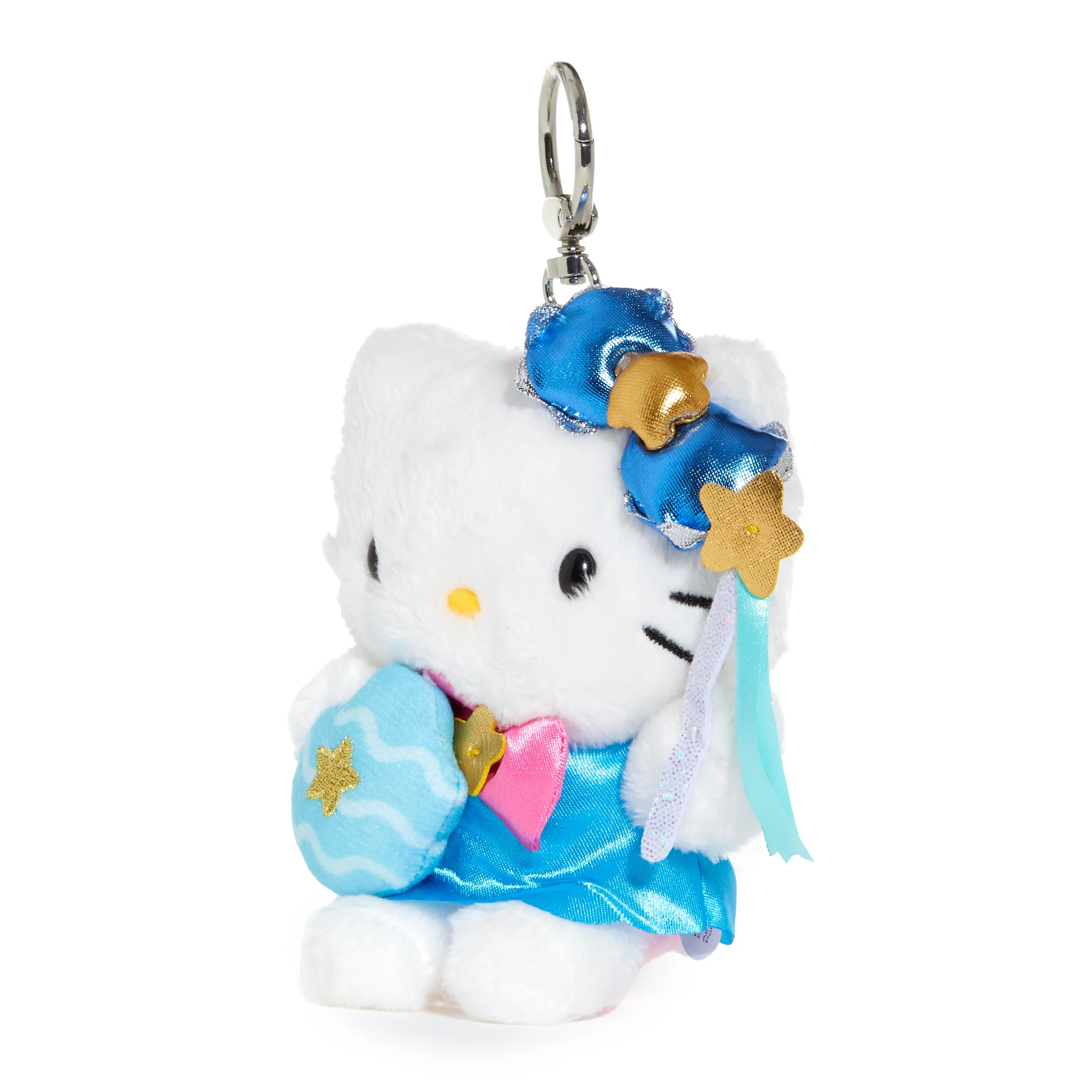 Hello Kitty Aquarius Plush Keychain Mascot (Zodiac Series) - Image 3