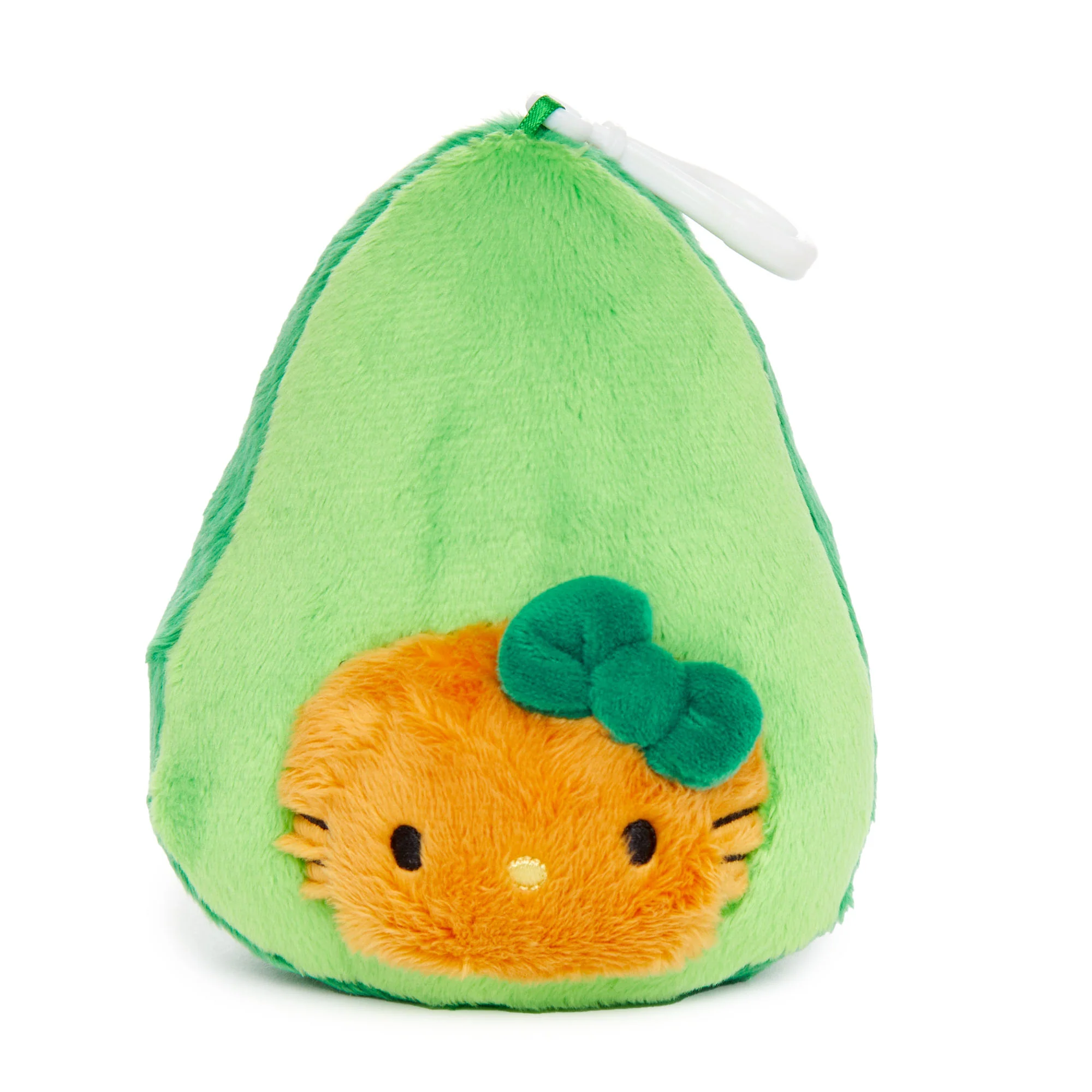 Hello Kitty Avocado Plush Mascot Clip (Fruit & Veggie Series) - Image 3