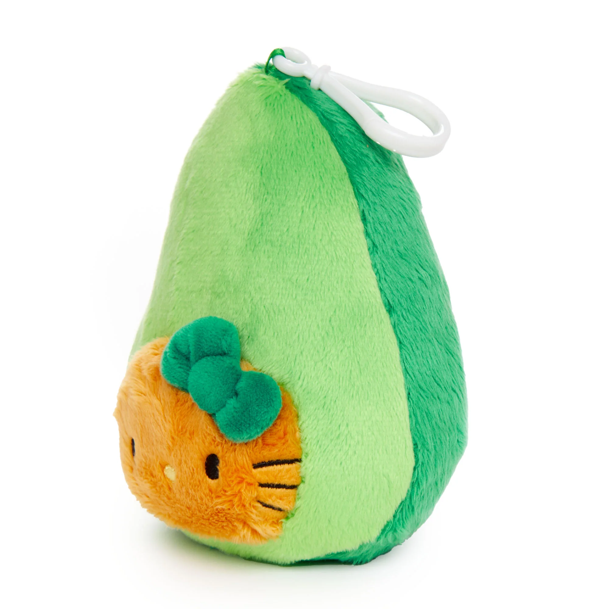 Hello Kitty Avocado Plush Mascot Clip (Fruit & Veggie Series) - Image 4